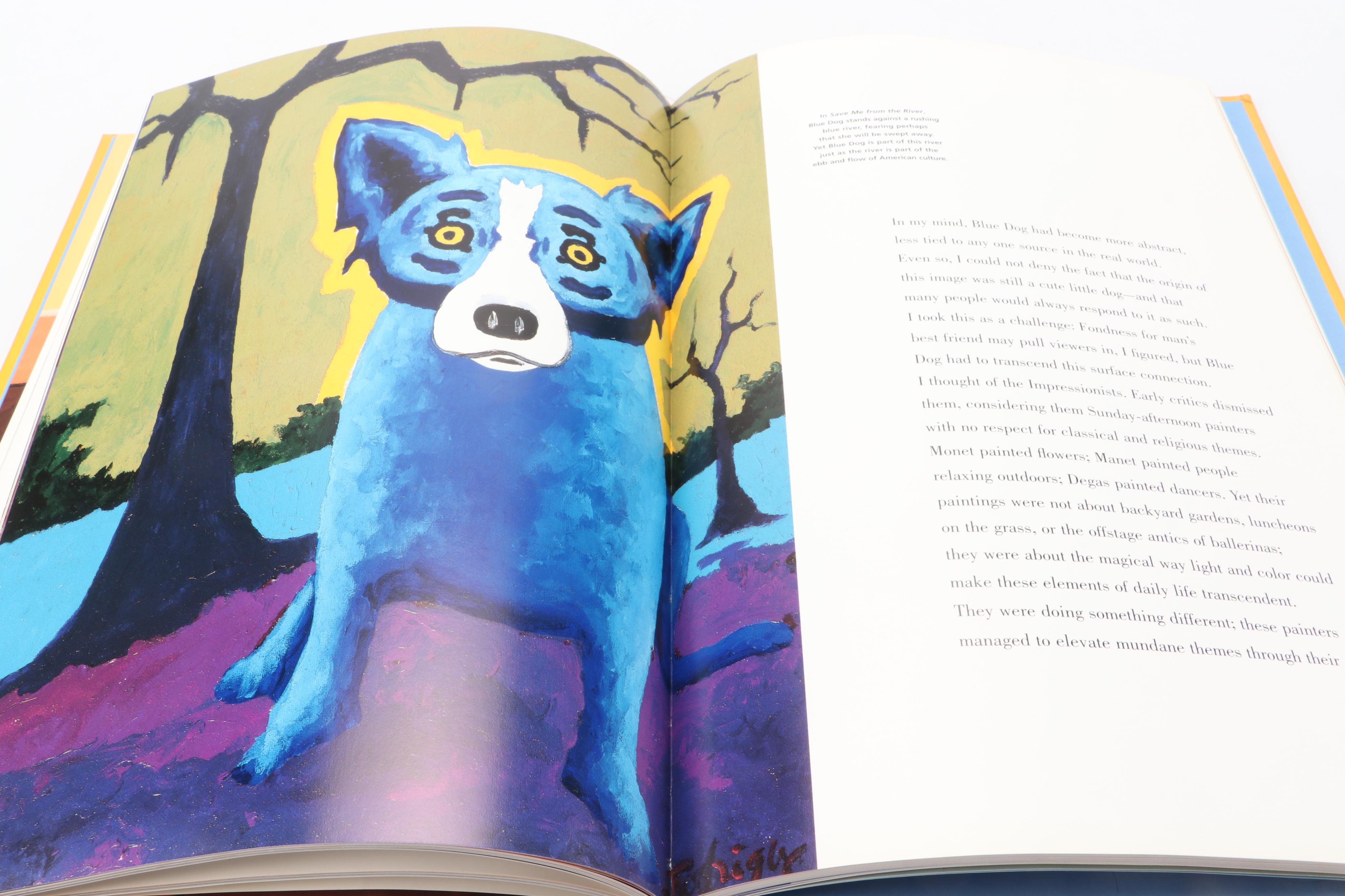 First Printing "Blue Dog Man" by George Rodrigue, 1999