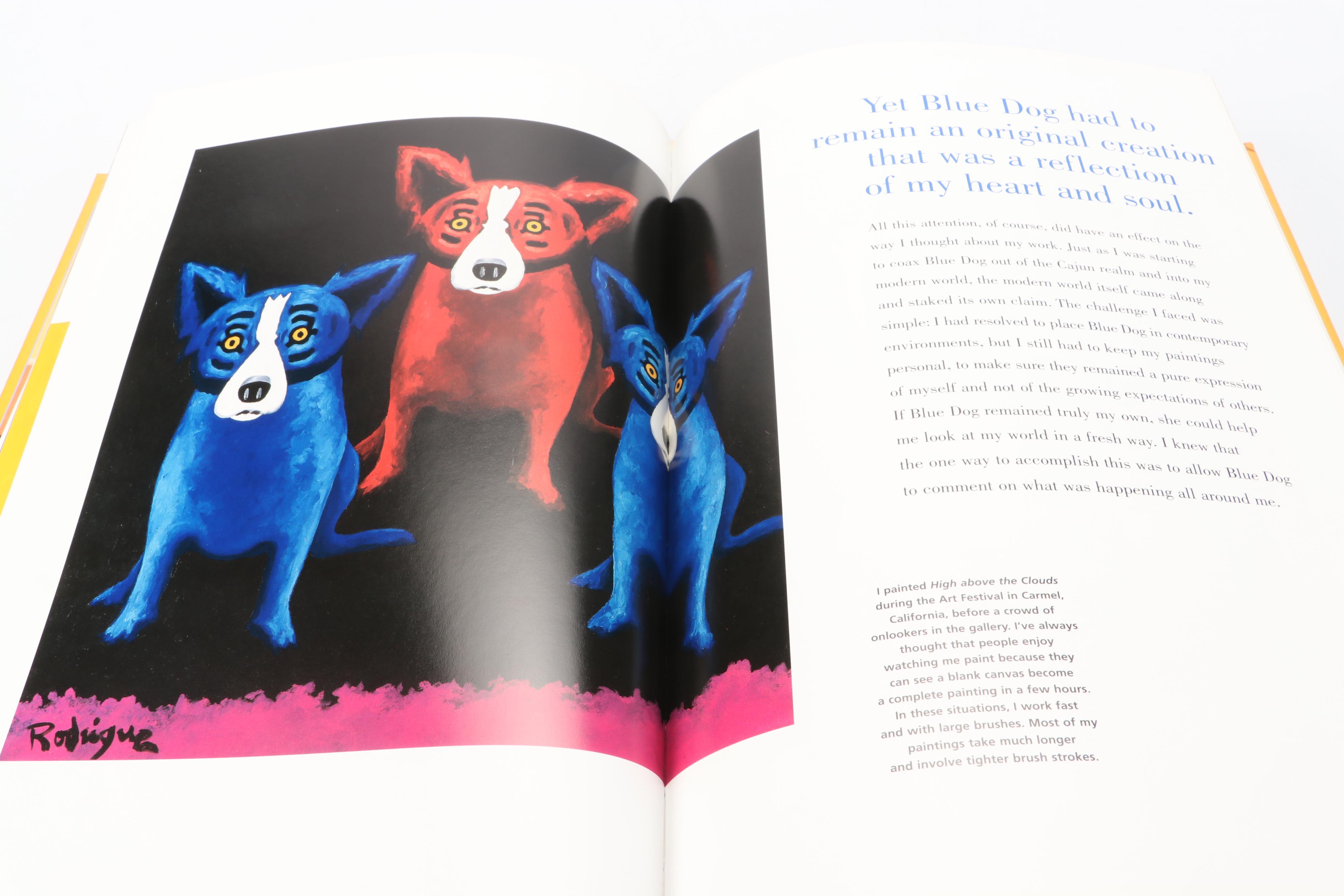 First Printing "Blue Dog Man" by George Rodrigue, 1999