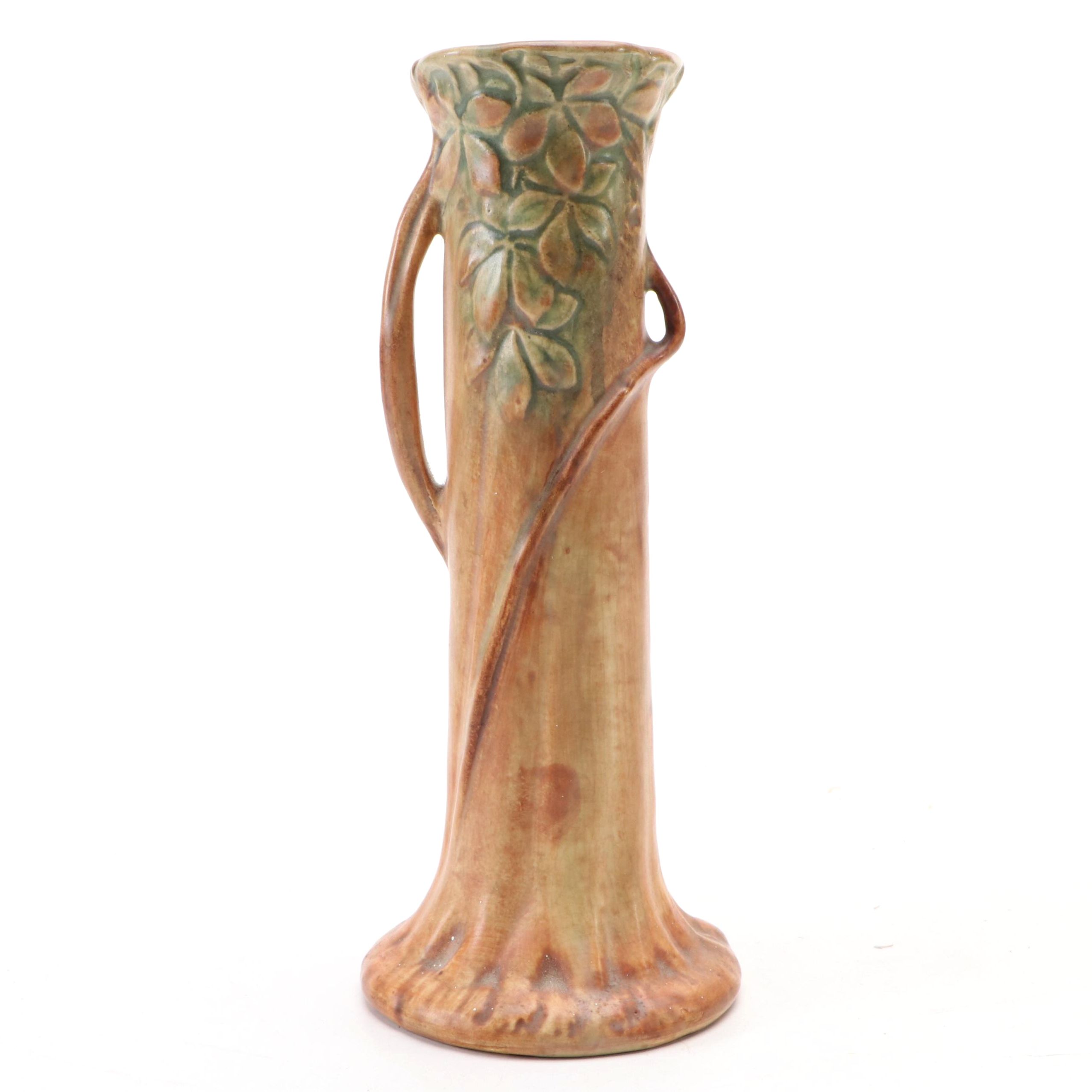 Weller Pottery "Woodcraft" Arts & Crafts Bud Vase, Early 20th Century