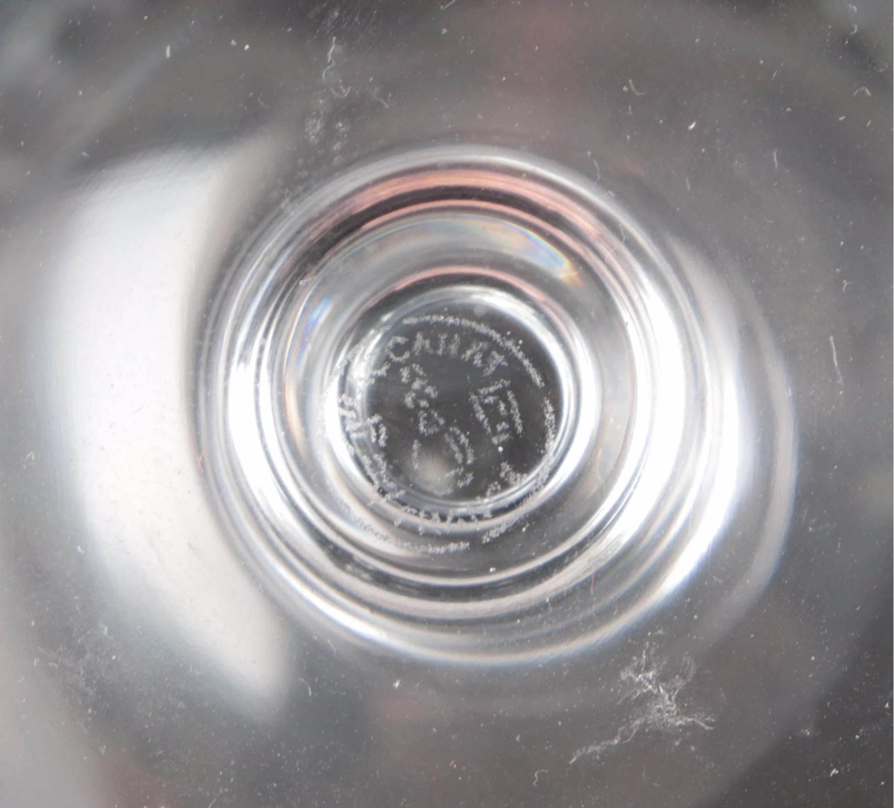 Baccarat "Nancy" Crystal Wine Glasses