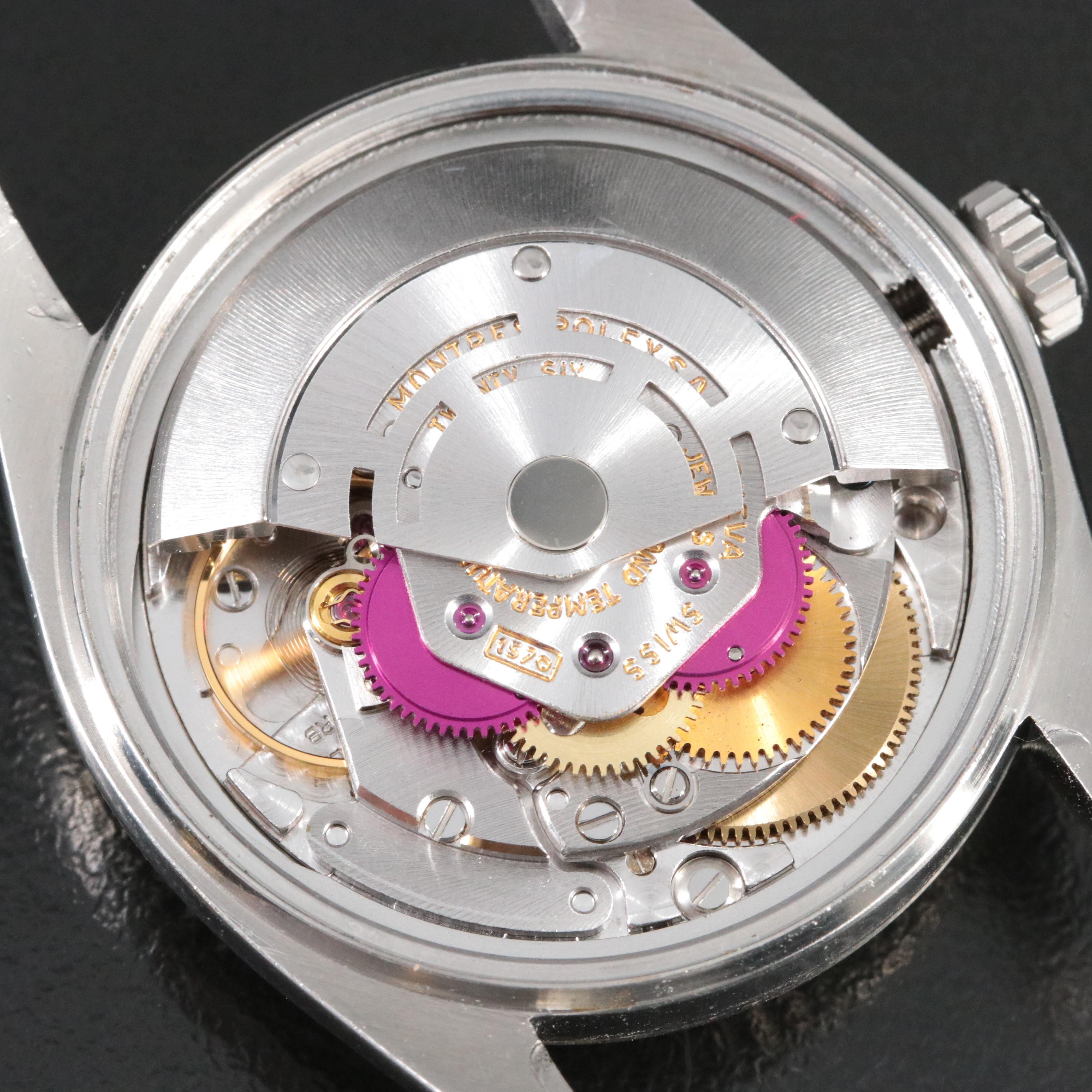 1971 Rolex 14K and Steel 1601 Model Datejust Watch