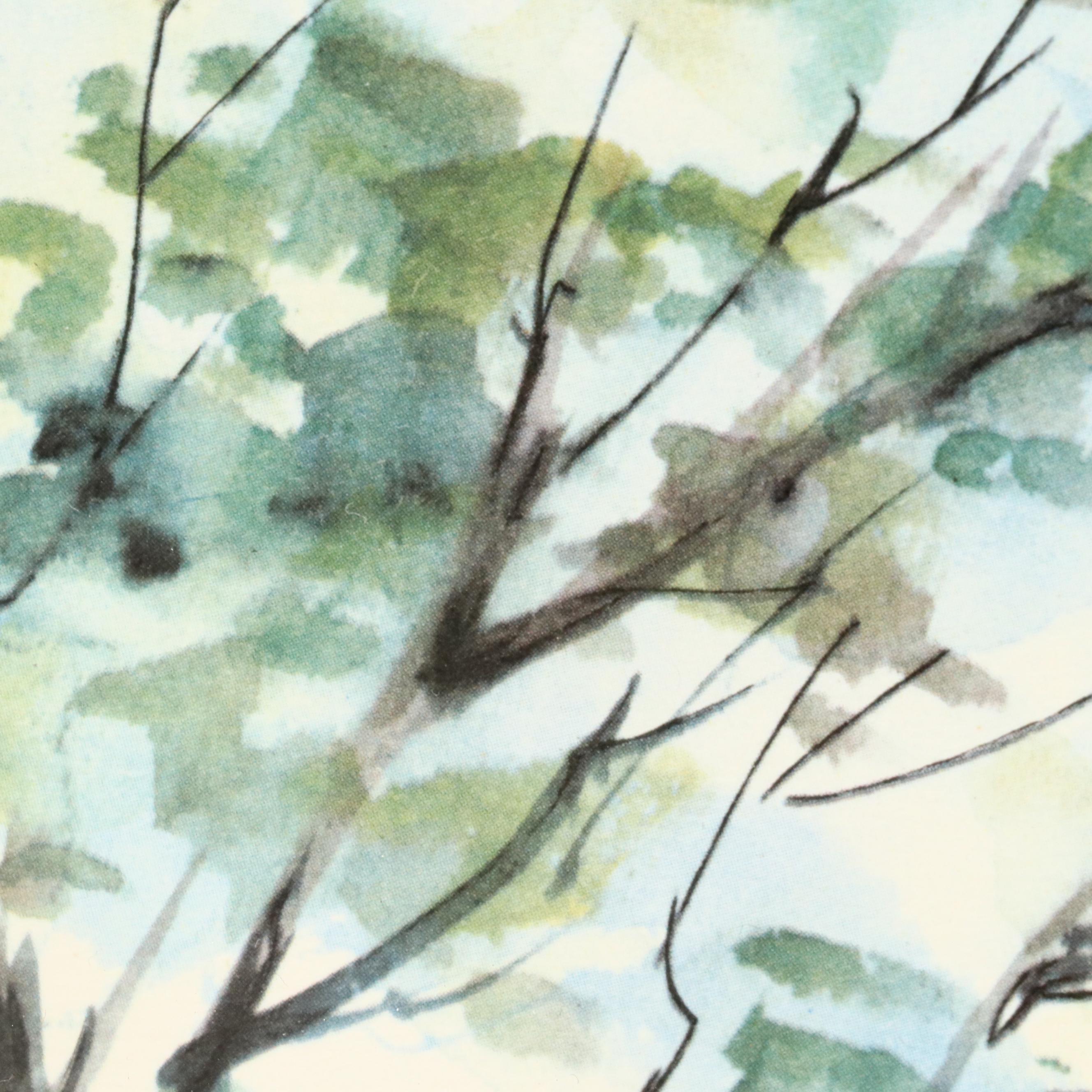 Arno "Paris La Tour Eiffel" Offset Lithograph