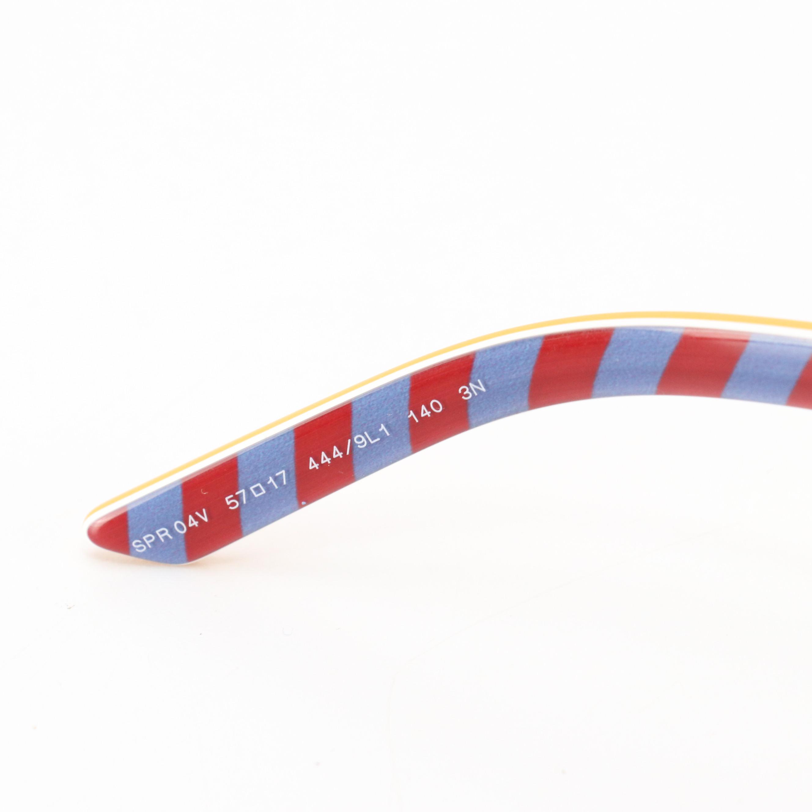 Prada SPR04V Camouflage Rectangular Framed Sunglasses with Case