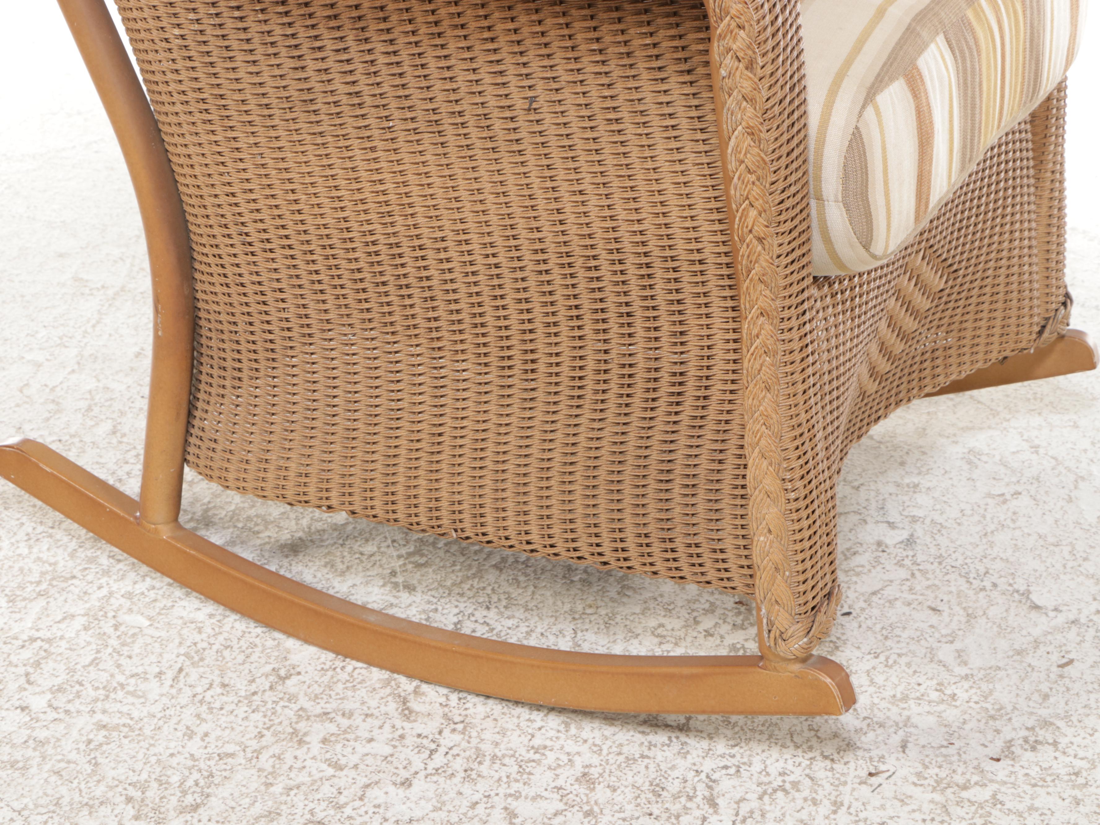 Lloyd Loom for Lloyd/Flanders Wicker Patio Furniture Set