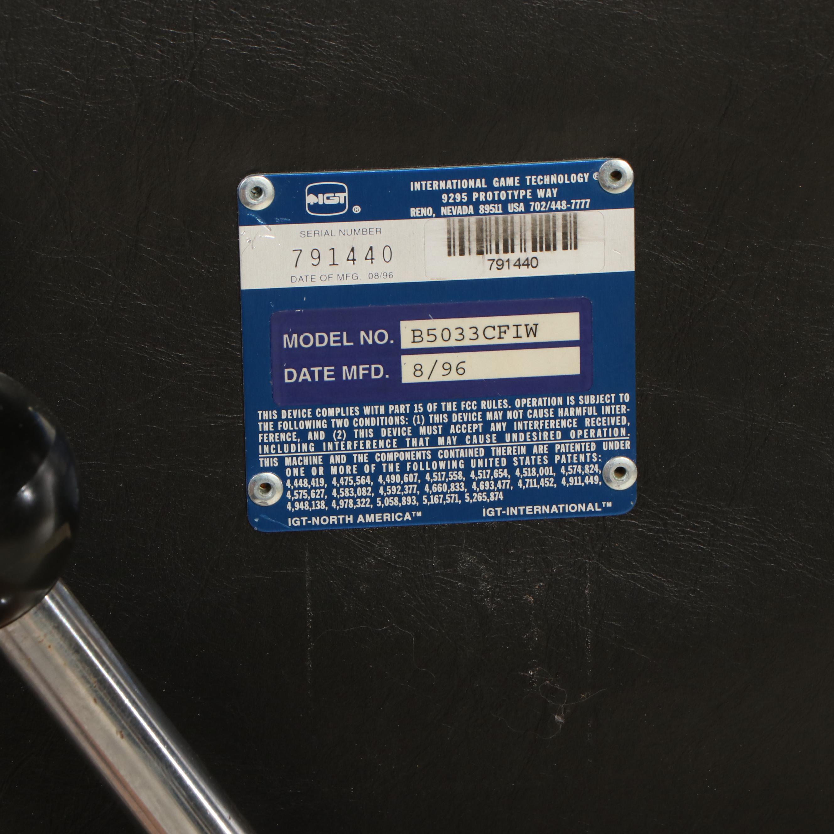 IGT Leap Frog Slot Machine