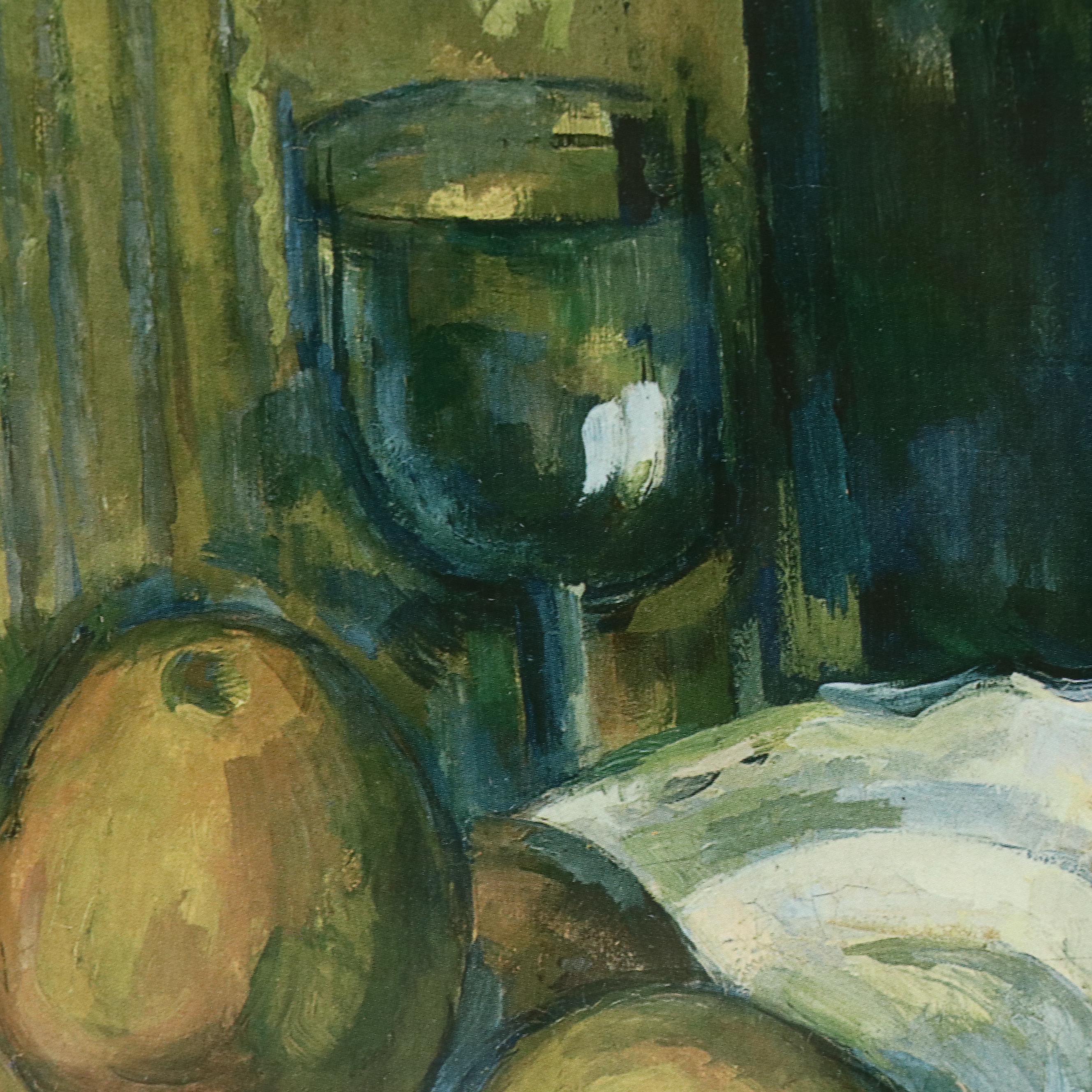 After Paul Cézanne Offset Lithograph "Still Life"