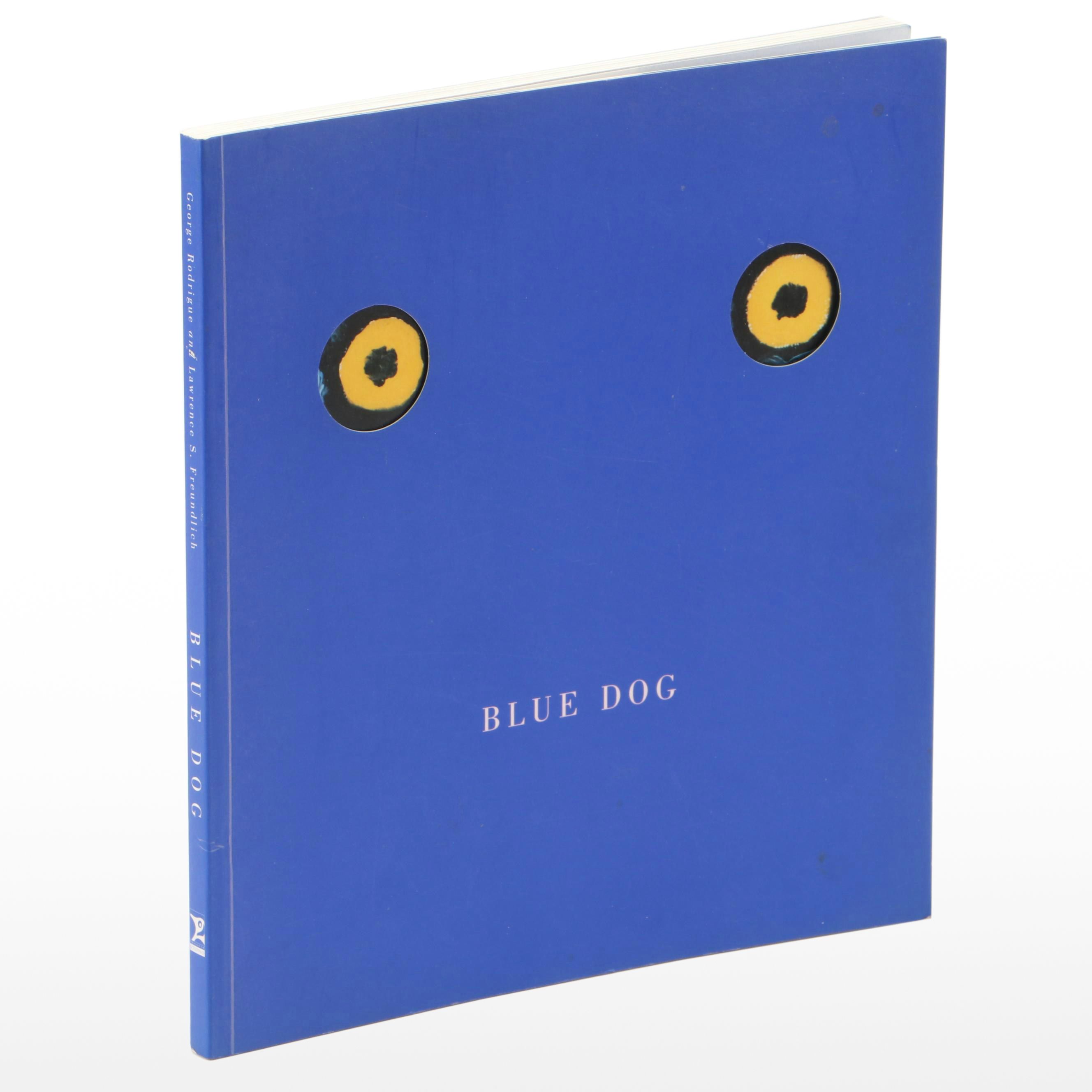 Illustrated "Blue Dog" by George Rodrigue and Lawrence Freundlich, 1997