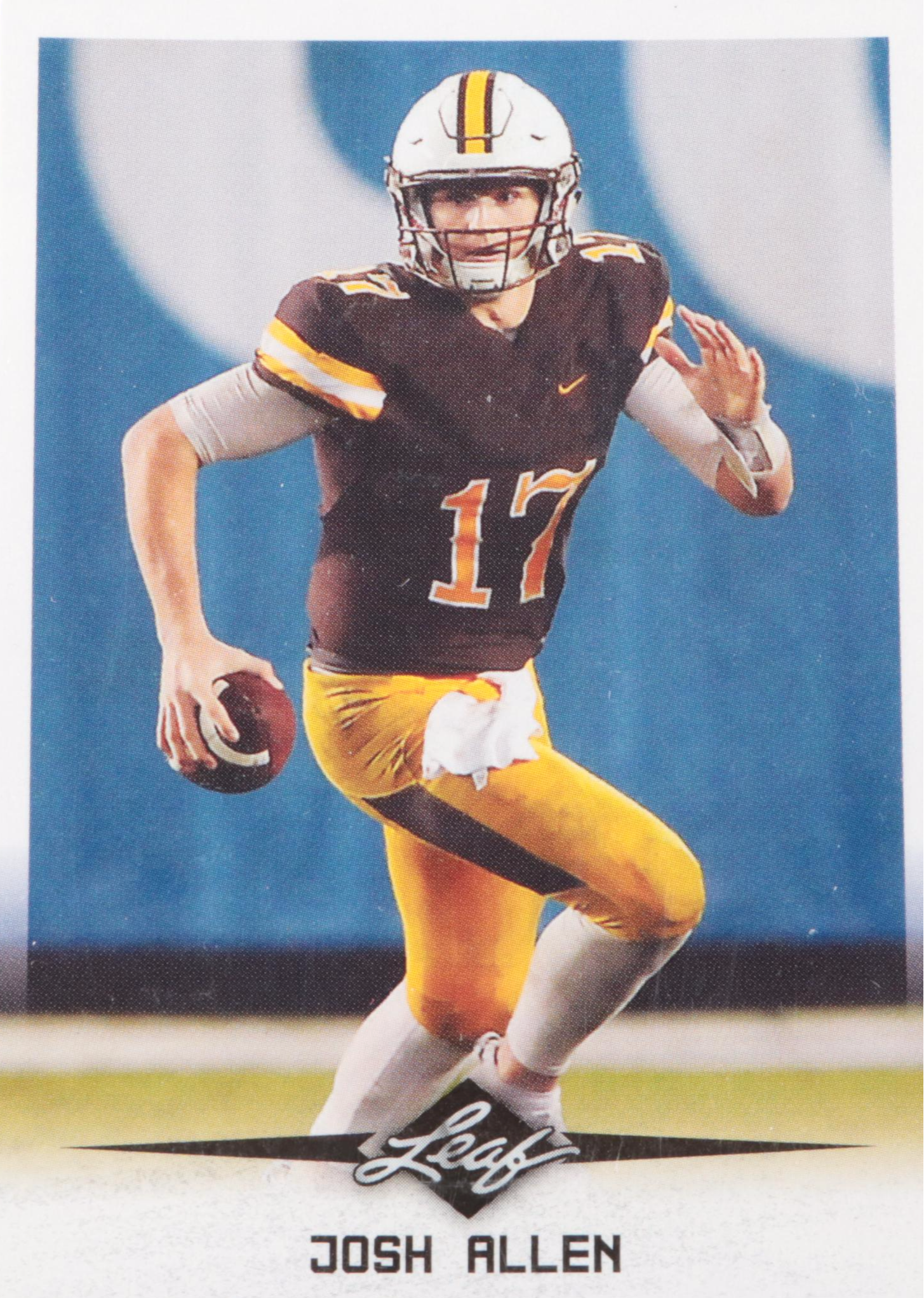 2018 Leaf Josh Allen Rookie Star Football Card Graded BCCG 10