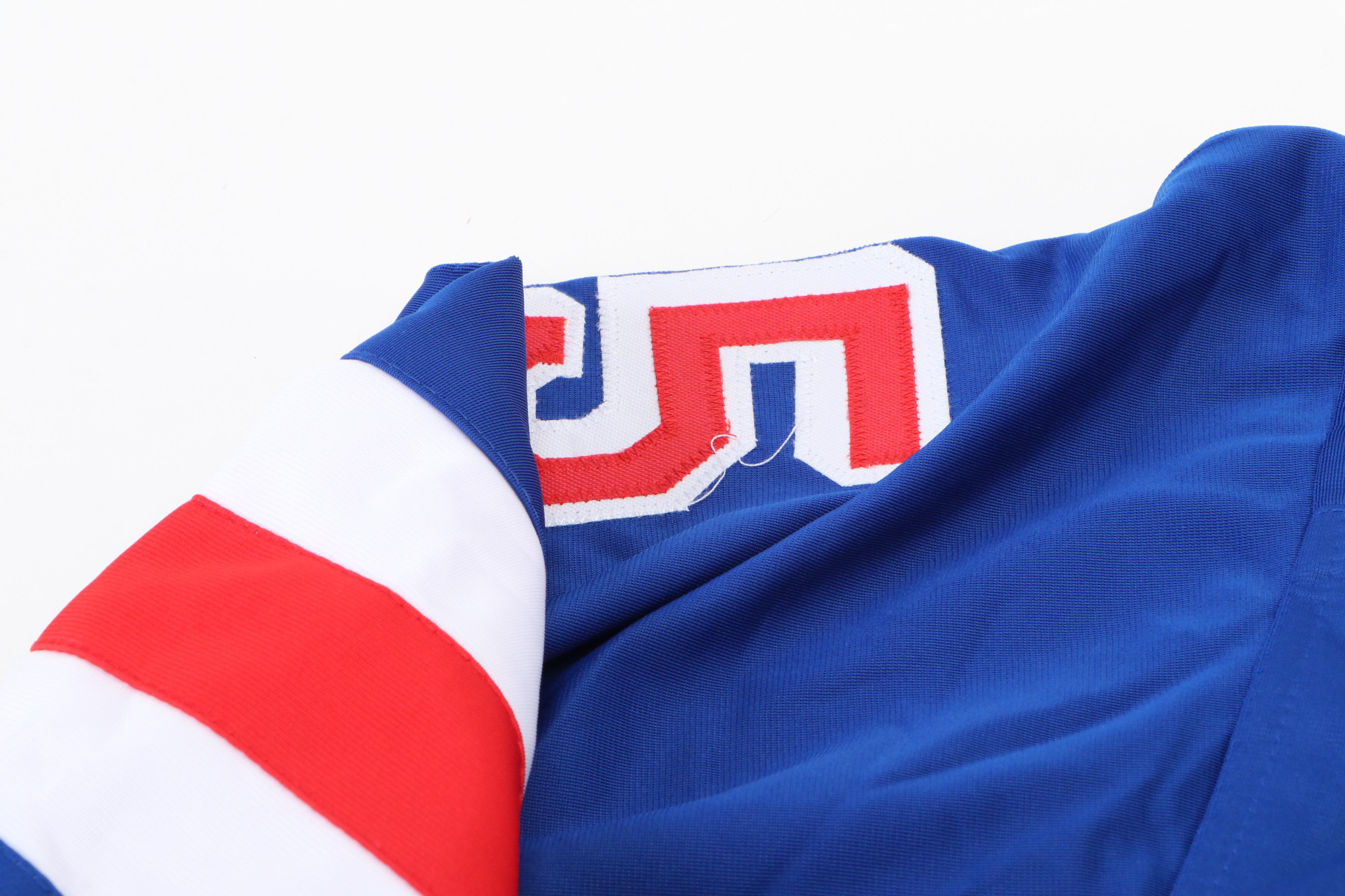 Ryan Lindgren Signed New York Rangers Hockey Jersey, PSA