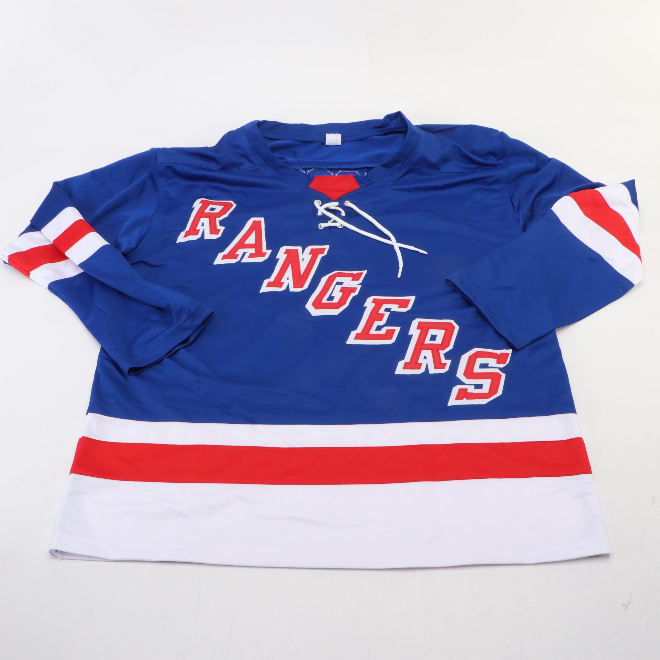 Ryan Lindgren Signed New York Rangers Hockey Jersey, PSA