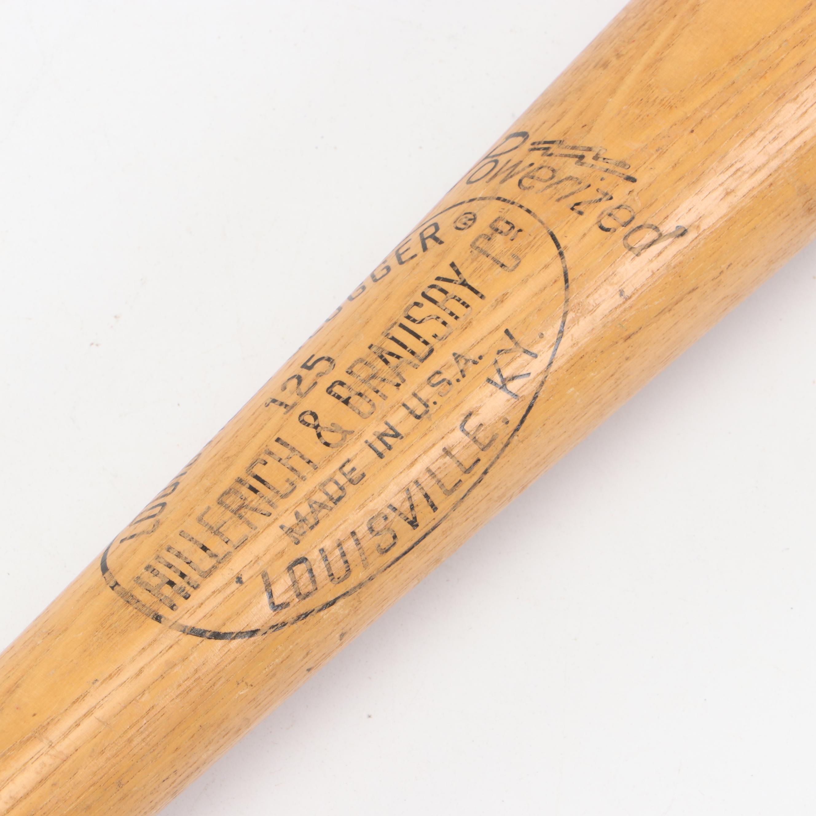 Disneyland Pinball Game with Hillerich & Bradsby Louisville Slugger Baseball Bat