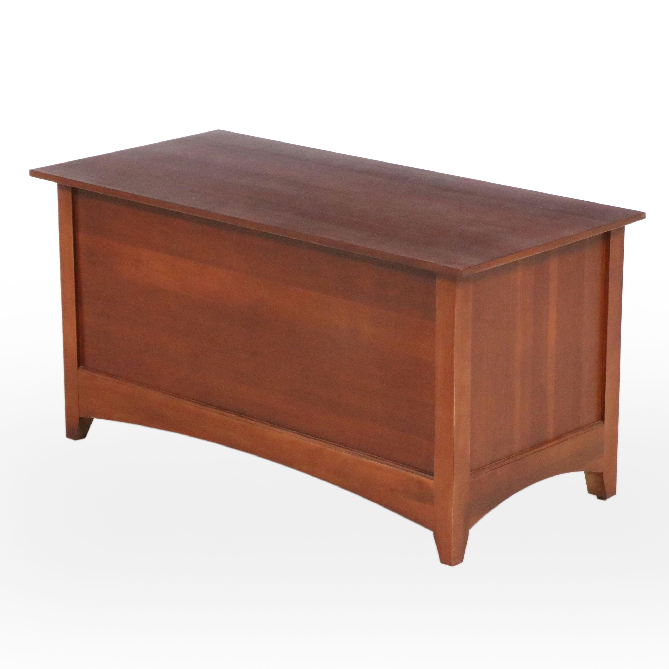 Oki Furniture Fair Shaker Style Cherry and Cedar Blanket Chest
