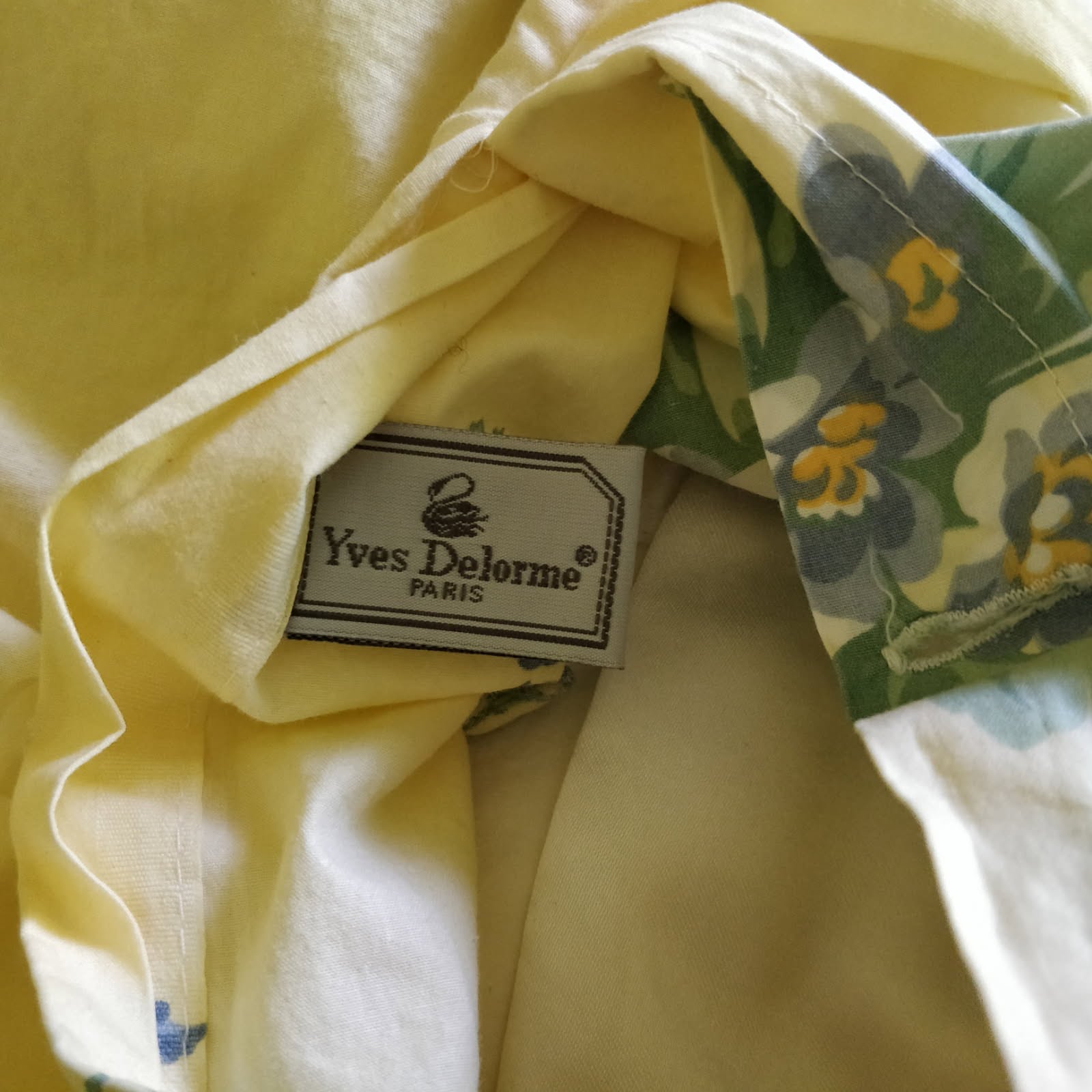 Upholstered Queen Headboard, Including Yves Delorme Bedding