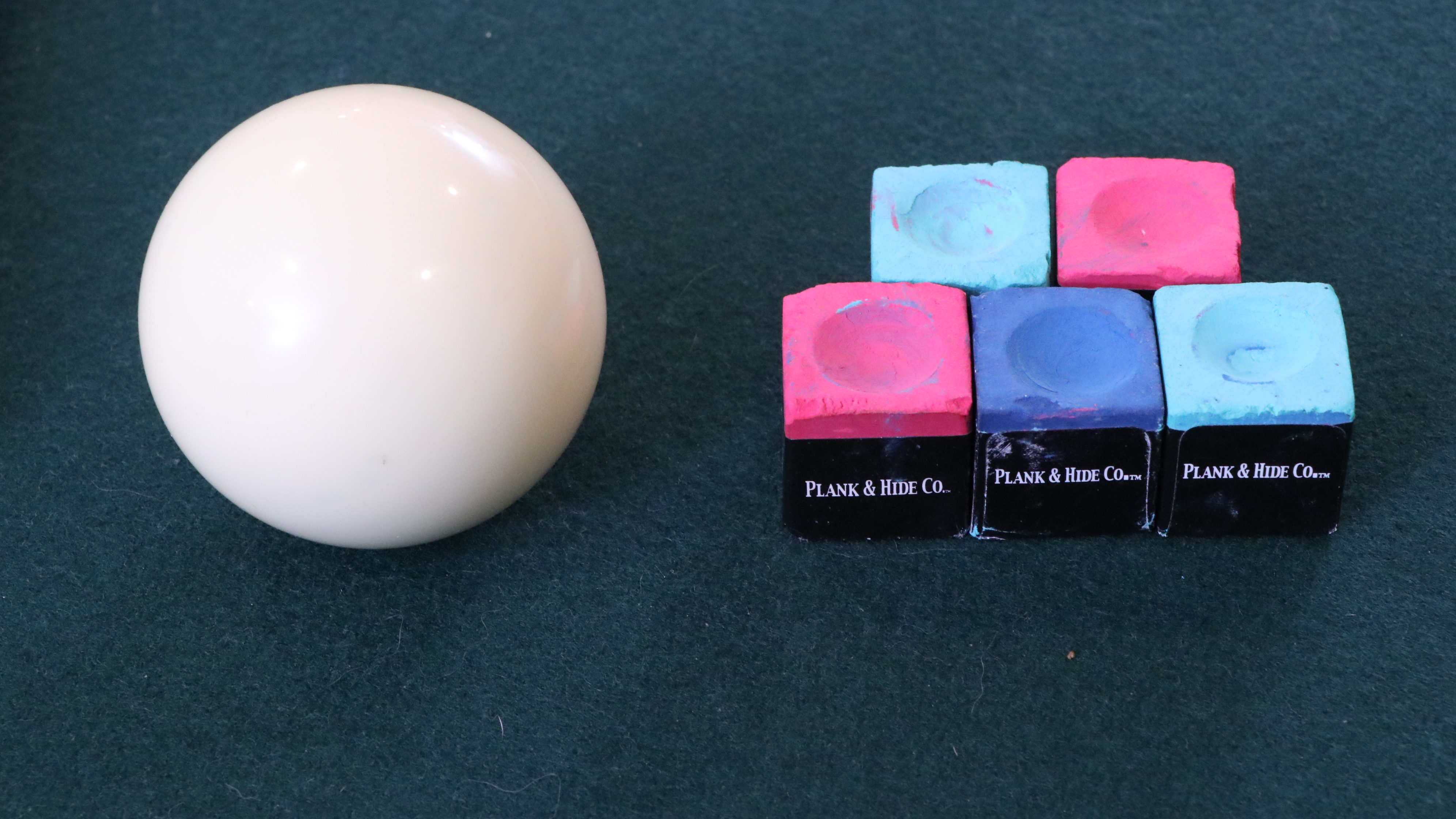 Plank & Hide Co. Billiards Table with Ping-Pong Table Cover and Accessories