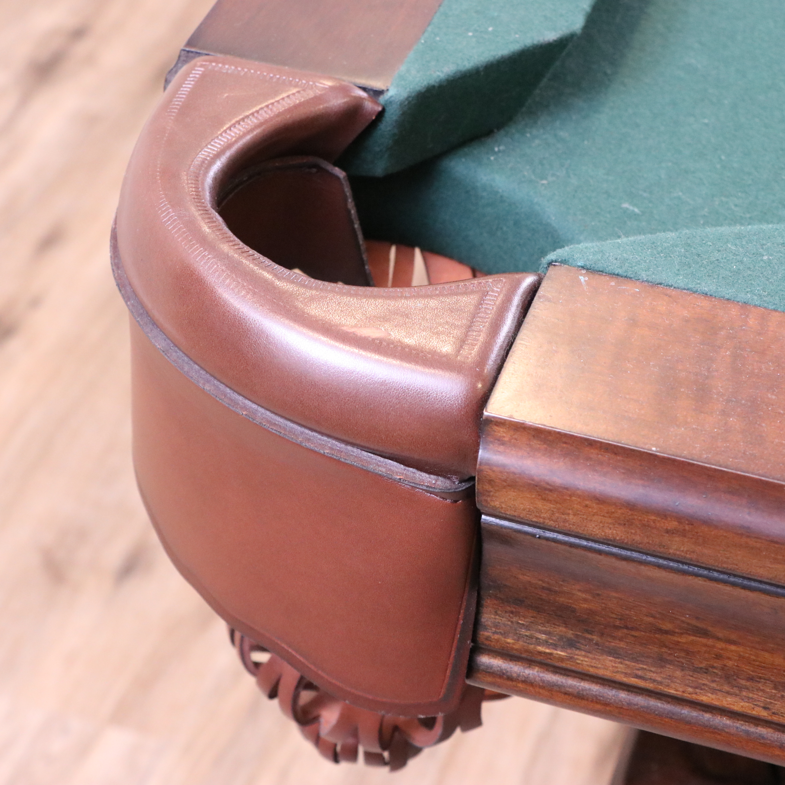 Plank & Hide Co. Billiards Table with Ping-Pong Table Cover and Accessories