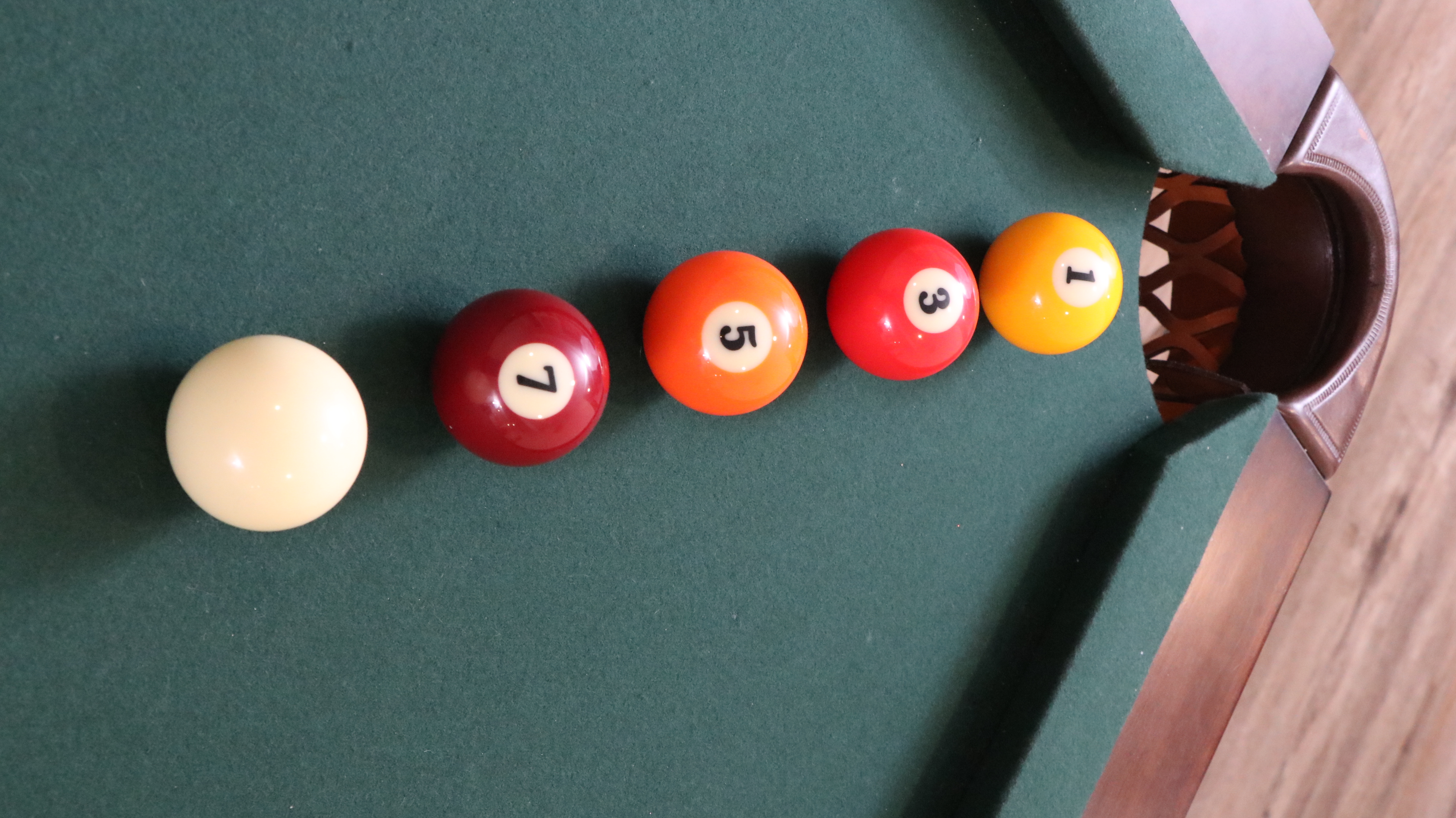 Plank & Hide Co. Billiards Table with Ping-Pong Table Cover and Accessories