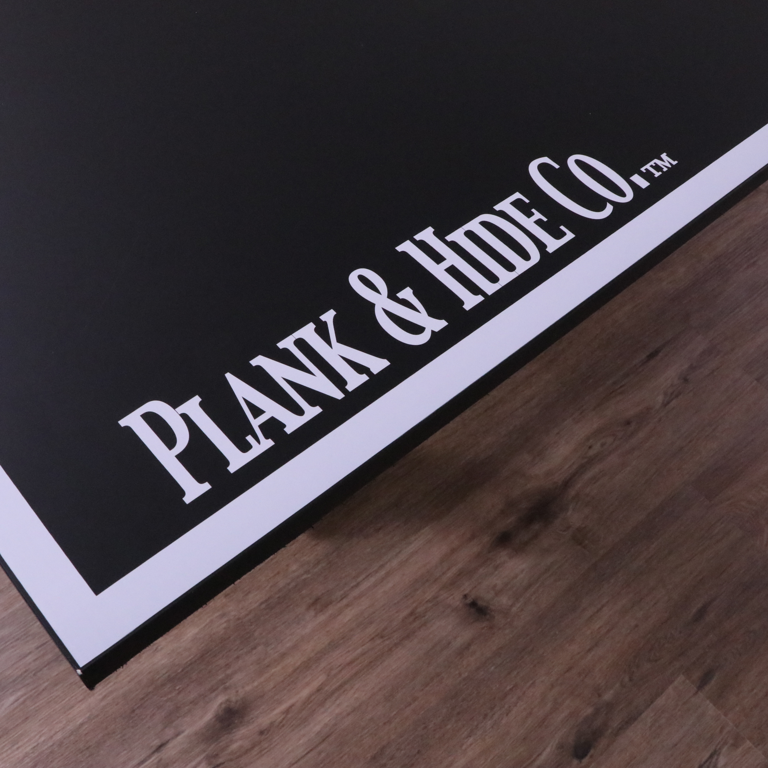 Plank & Hide Co. Billiards Table with Ping-Pong Table Cover and Accessories