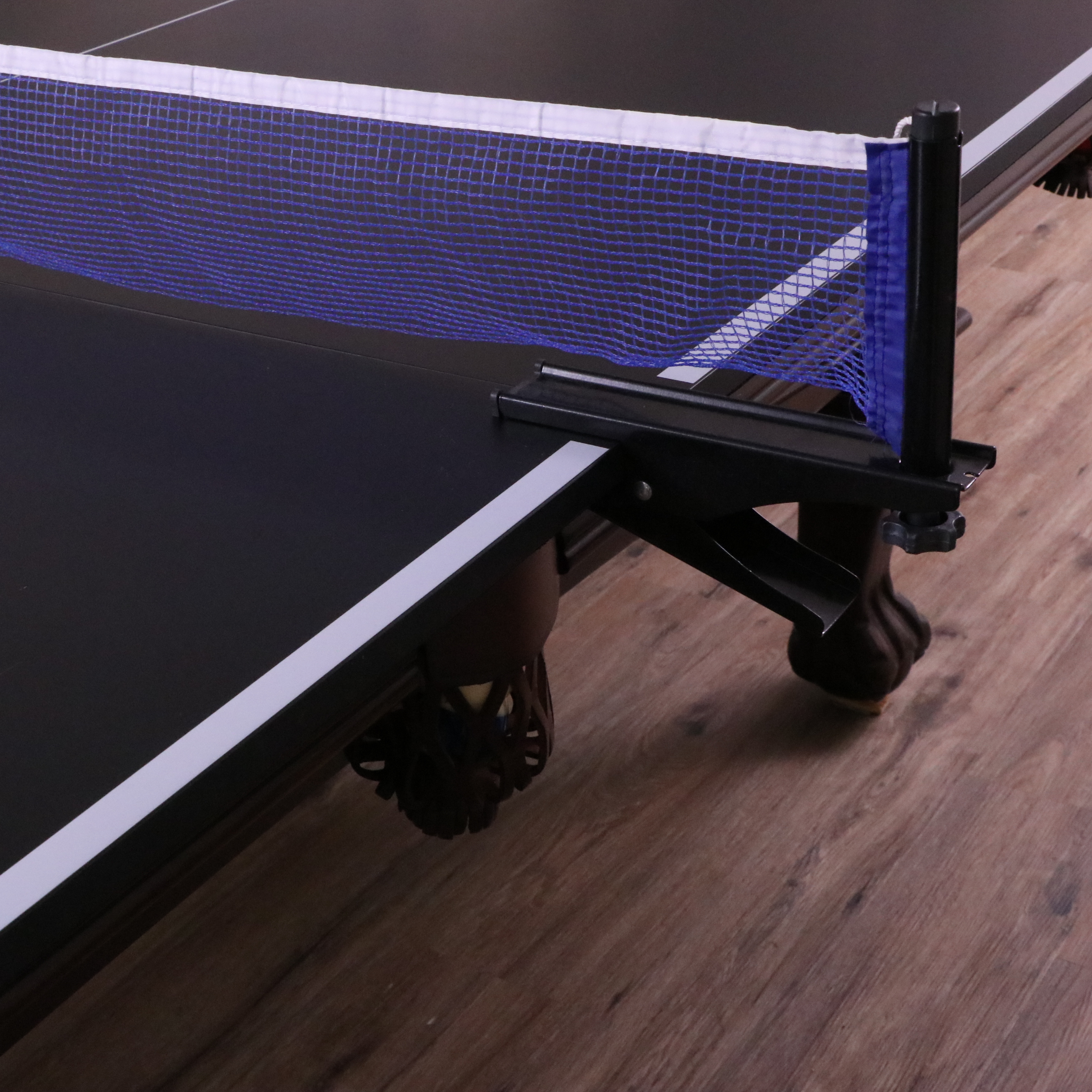 Plank & Hide Co. Billiards Table with Ping-Pong Table Cover and Accessories