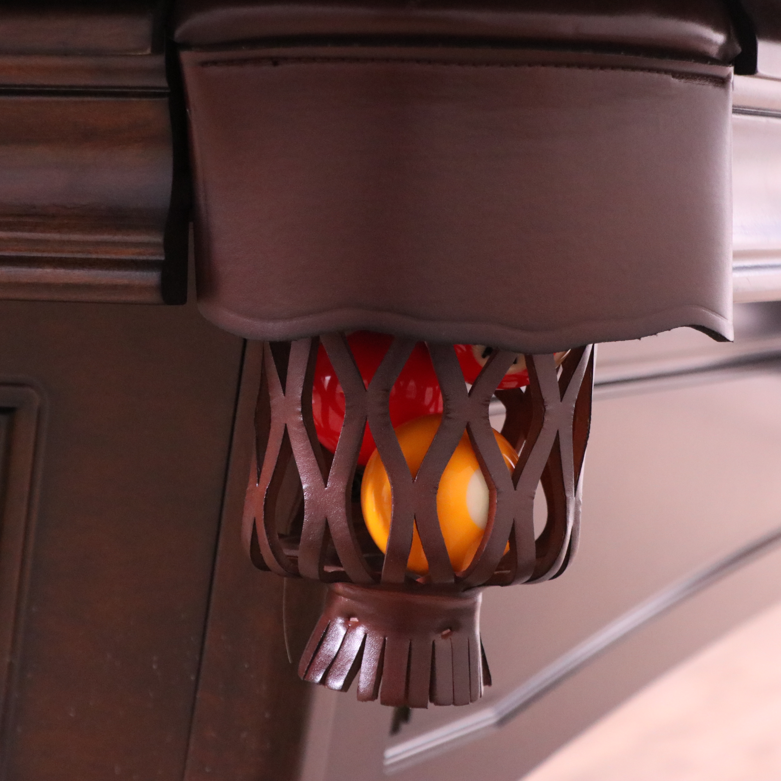 Plank & Hide Co. Billiards Table with Ping-Pong Table Cover and Accessories