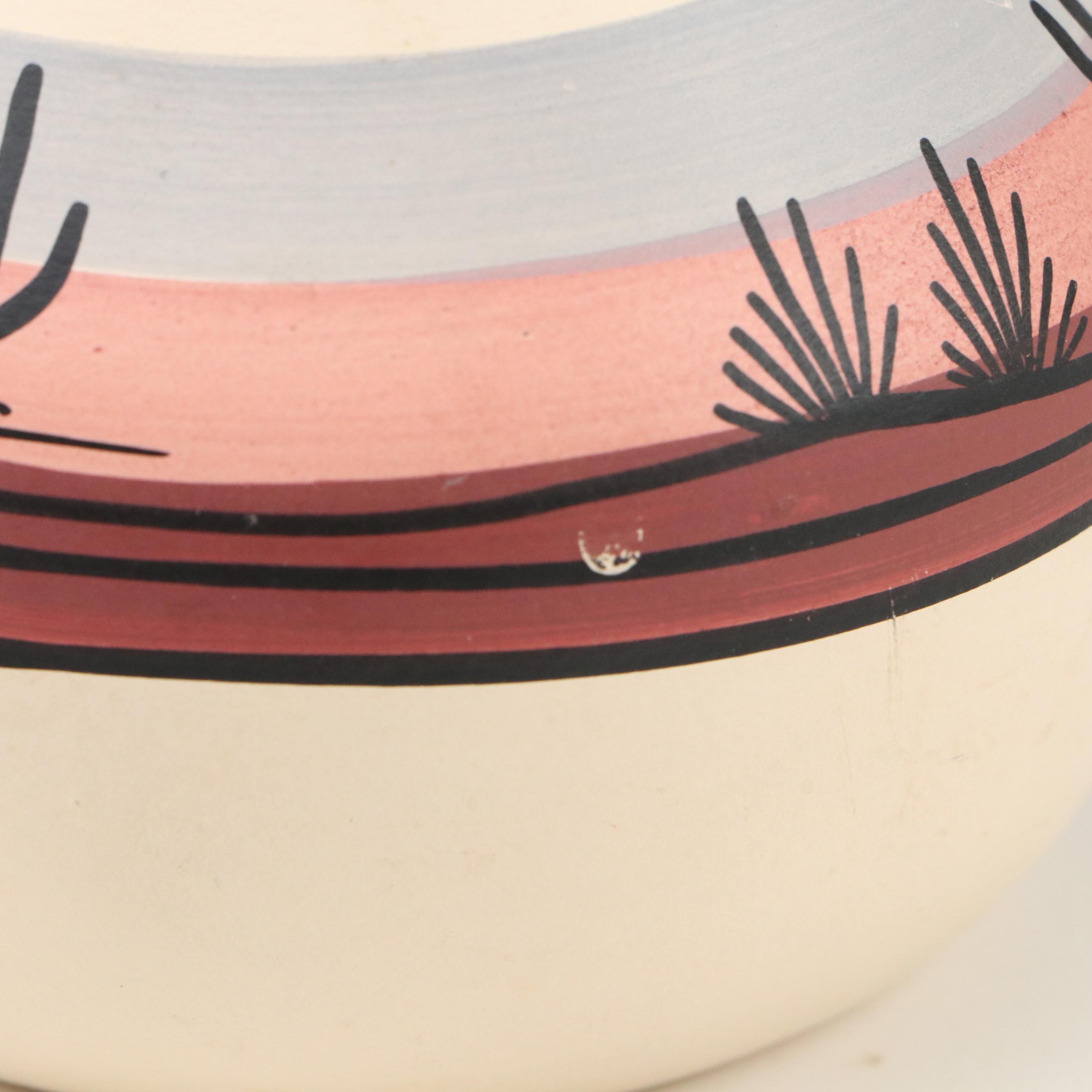 Nizhoni Pottery Wedding Vase with  Martin Decory Sioux Pastel Vase and More