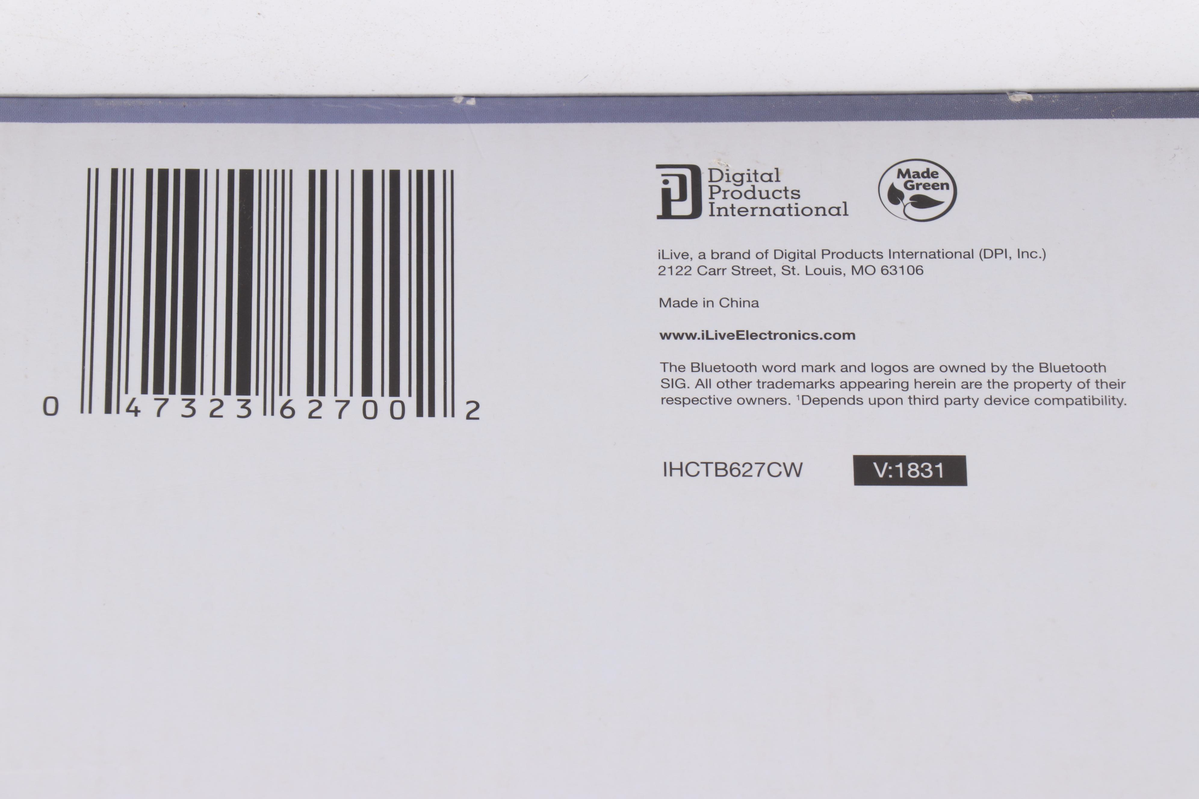 iLive Wireless Home Music System