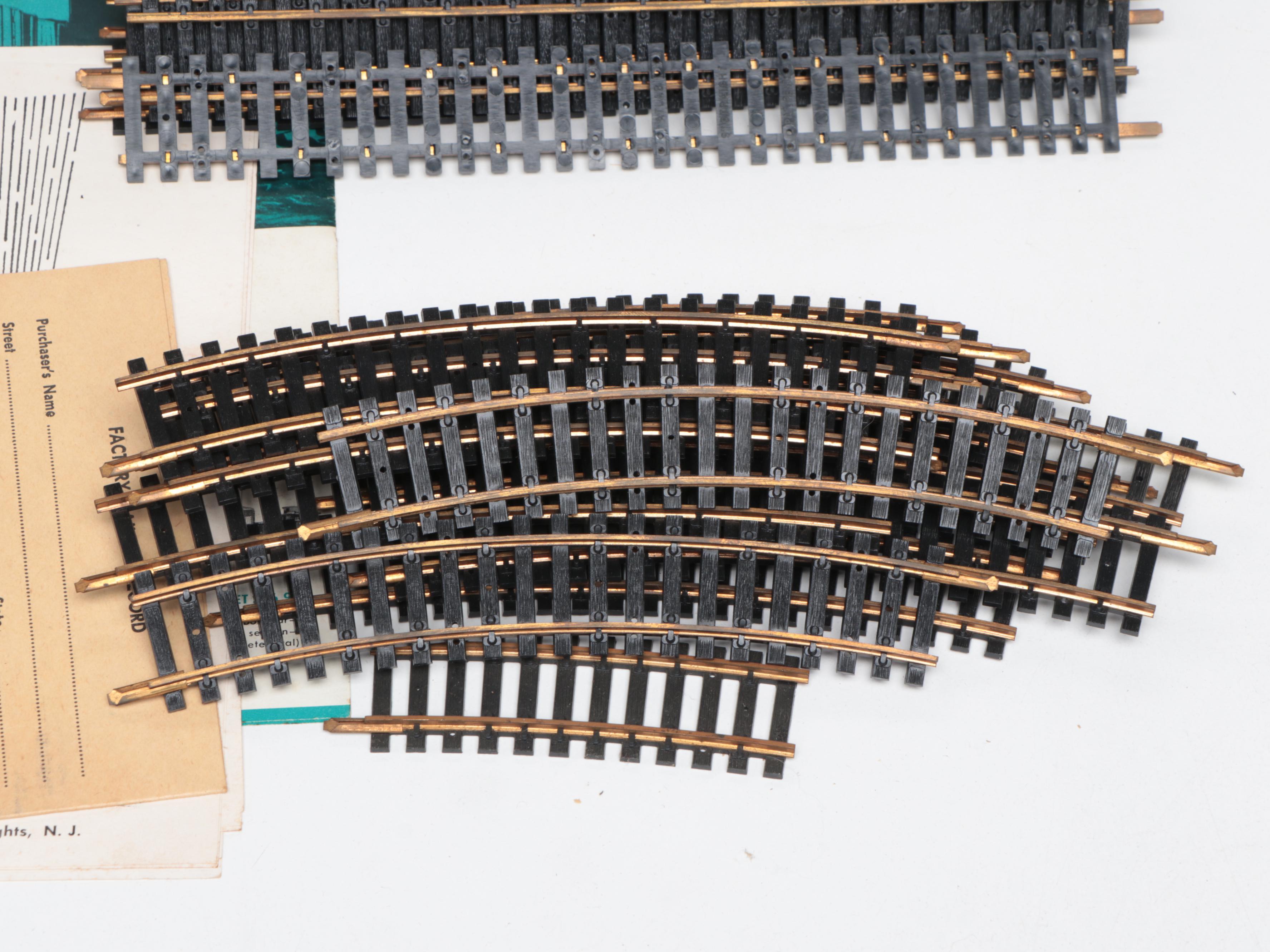 Tyco HO Scale Model Electric Train Set, 1956