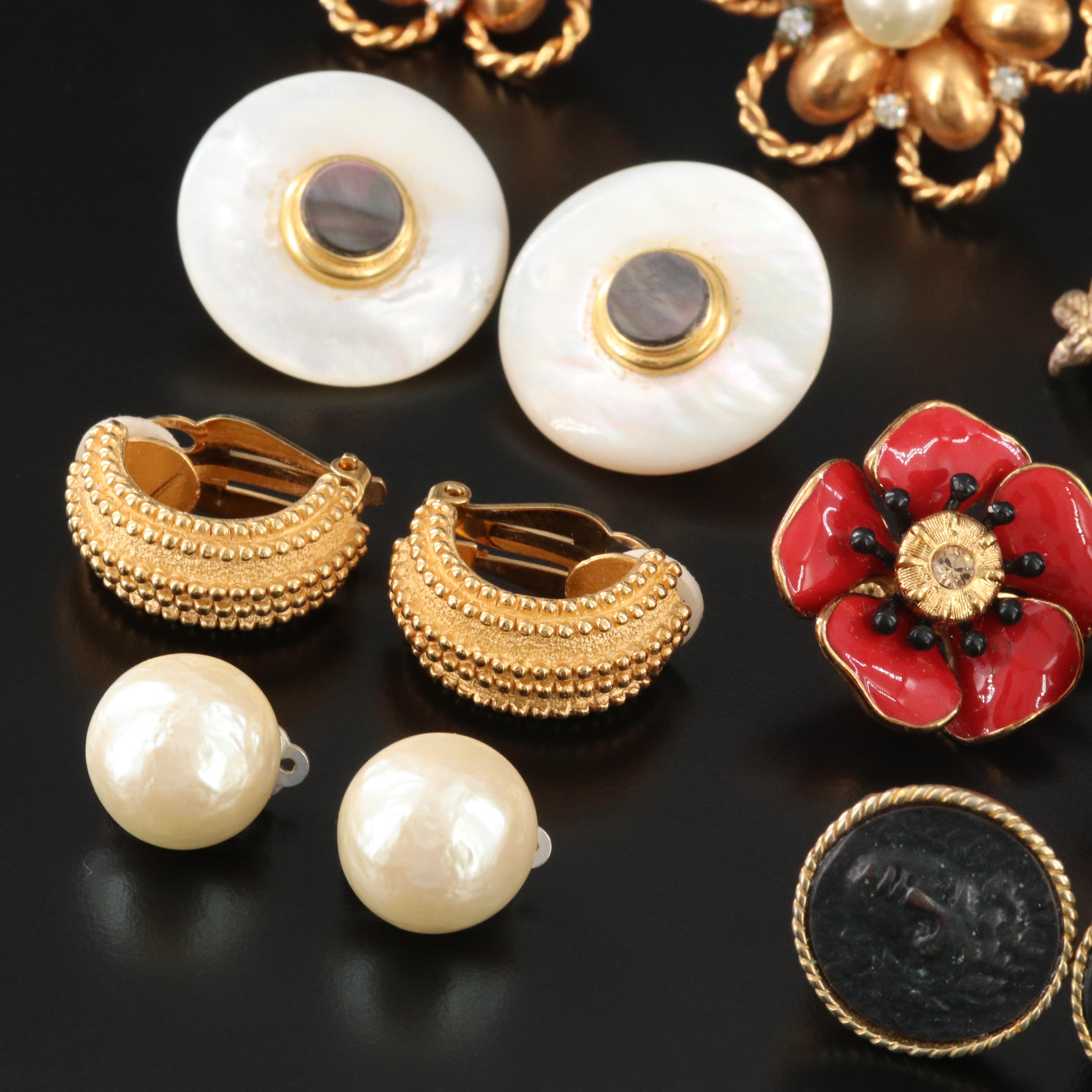 St. John, Metropolitan Museum of Art and Woloch Paris Featured in Earrings