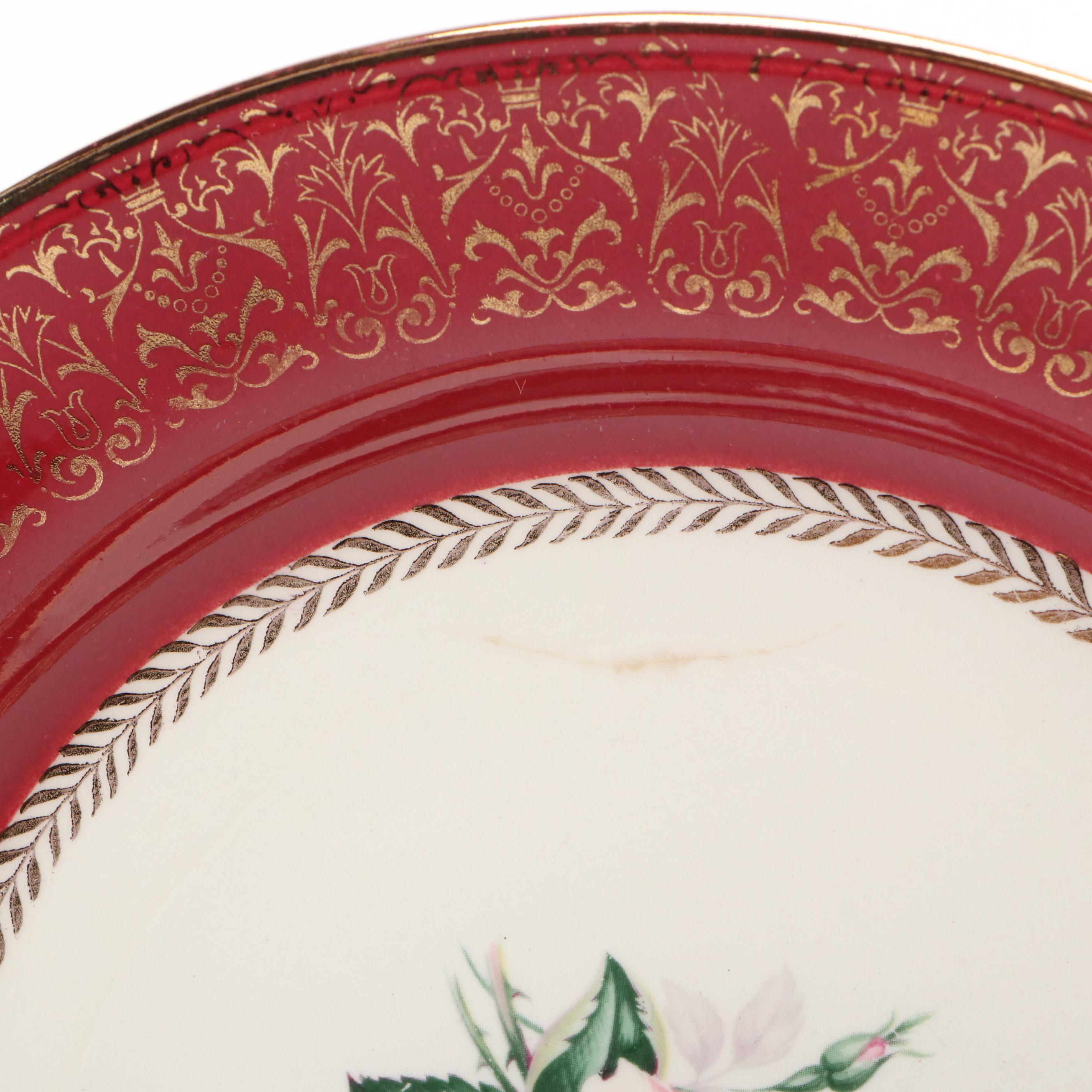 Homer Laughlin "Lady Stratford" Ceramic Dinnerware and Serving Pieces