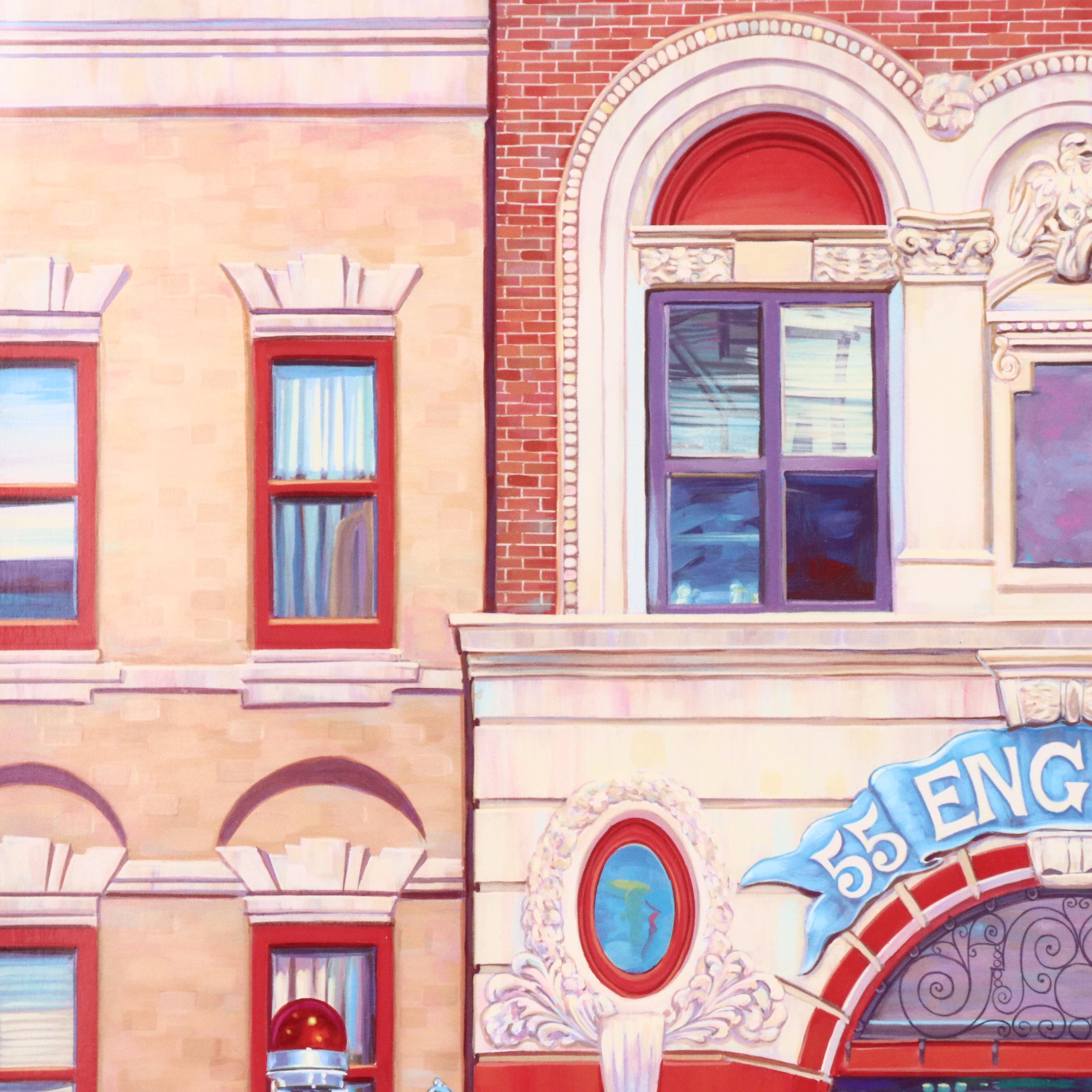 Manny Hernandez Disney Offset Lithograph "Engine 55"