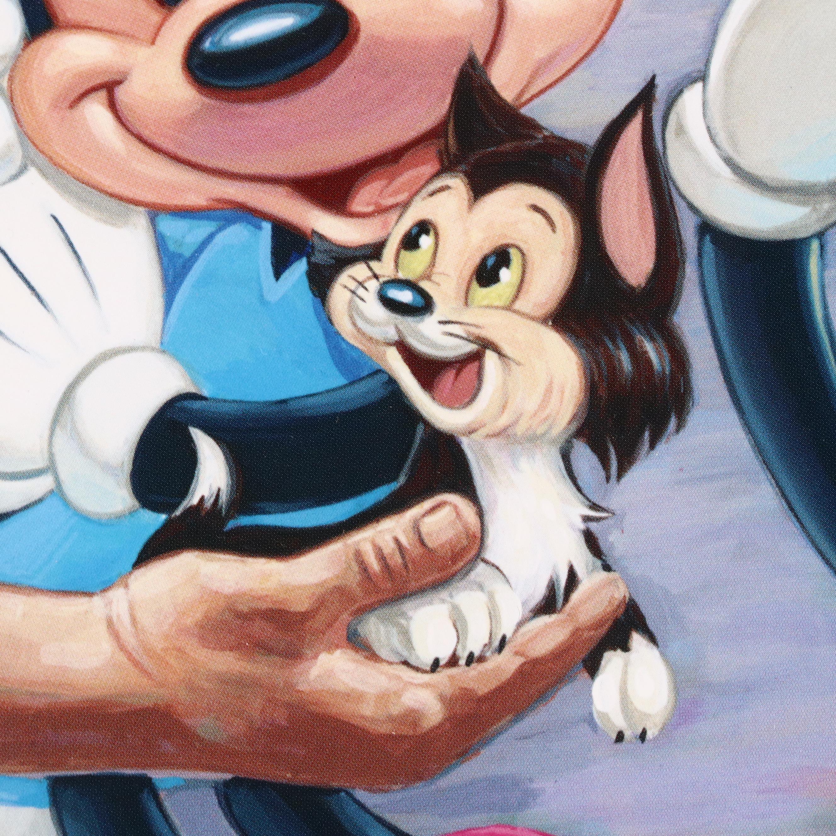 Manny Hernandez Disney Offset Lithograph "Engine 55"