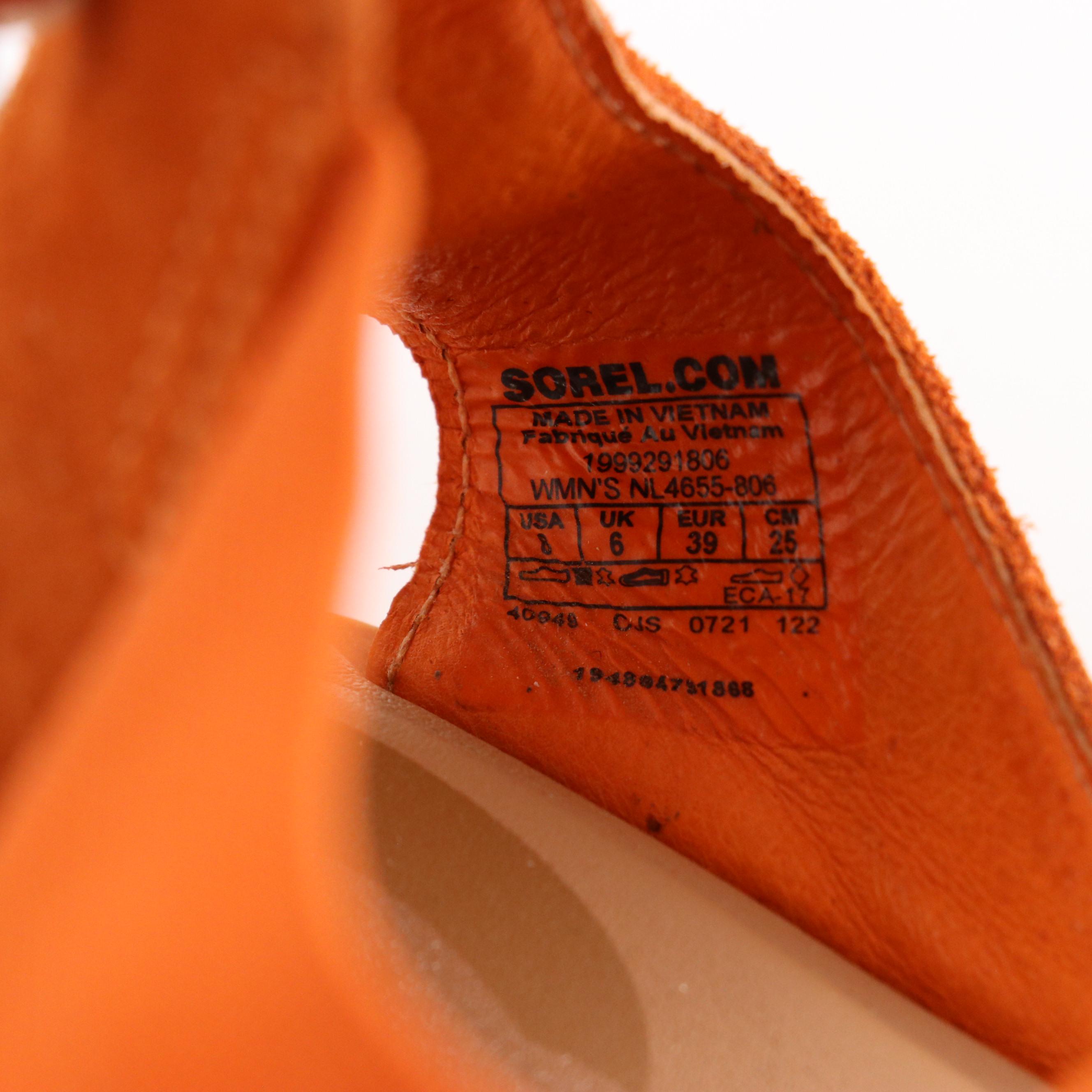 Tory Burch Ivory Leather 'Montrose' Mules and Sorel 'Ella II' Flat Sandals