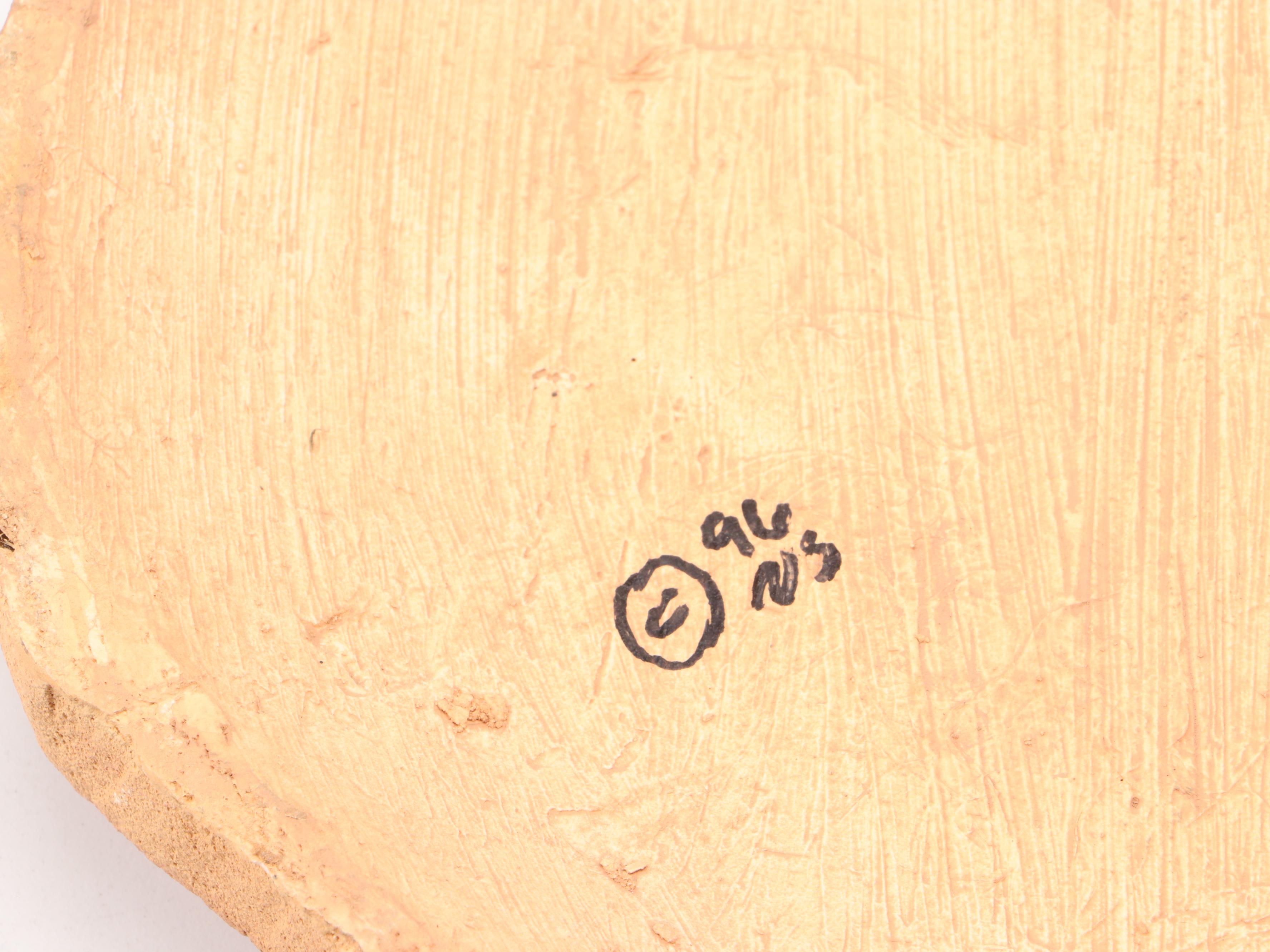 Veldon Simpson "Gray Wind" Egyptian Vista Plaster Sculpture #8/300, 1996