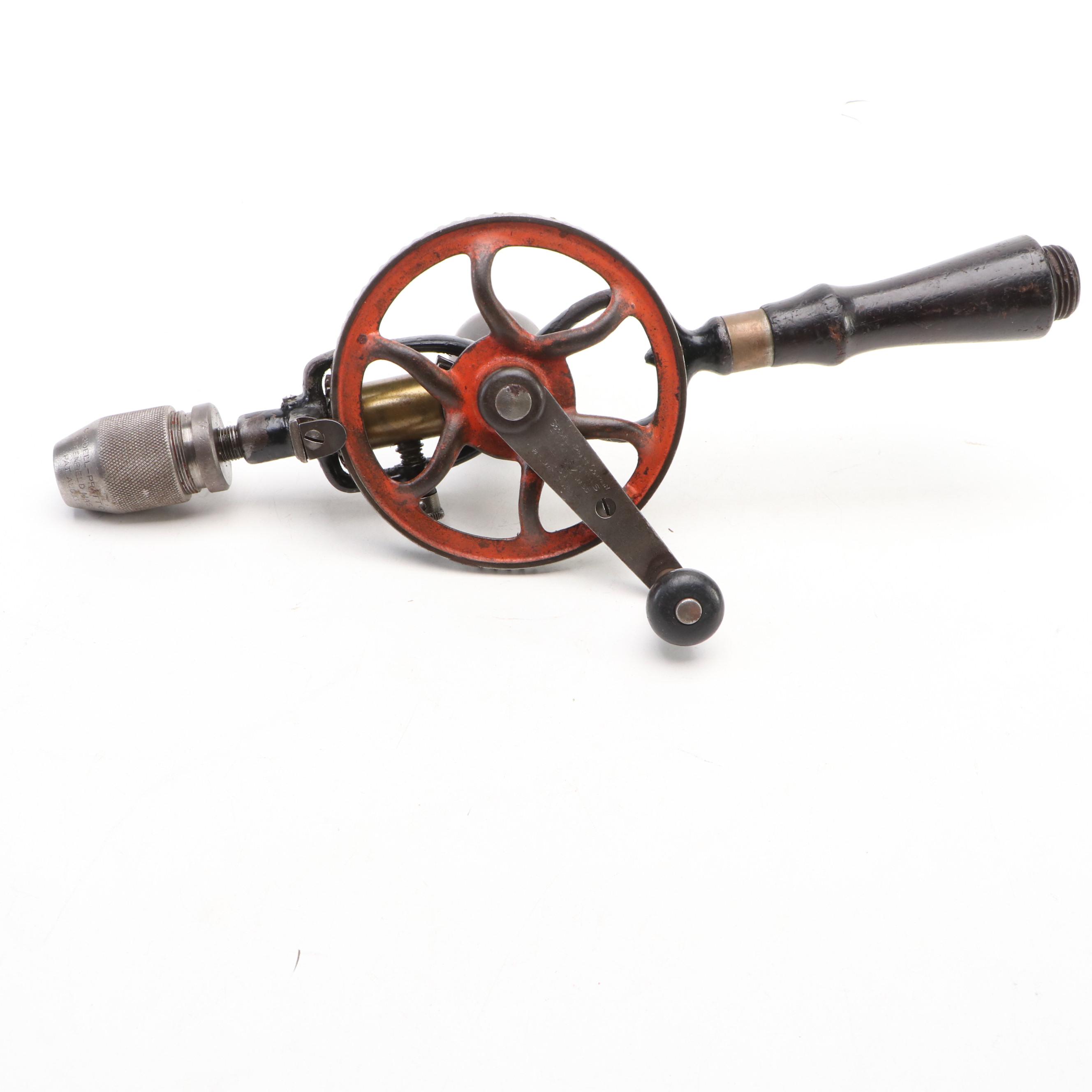 Hand Drills and Brace Drills with Auger Drill Bits