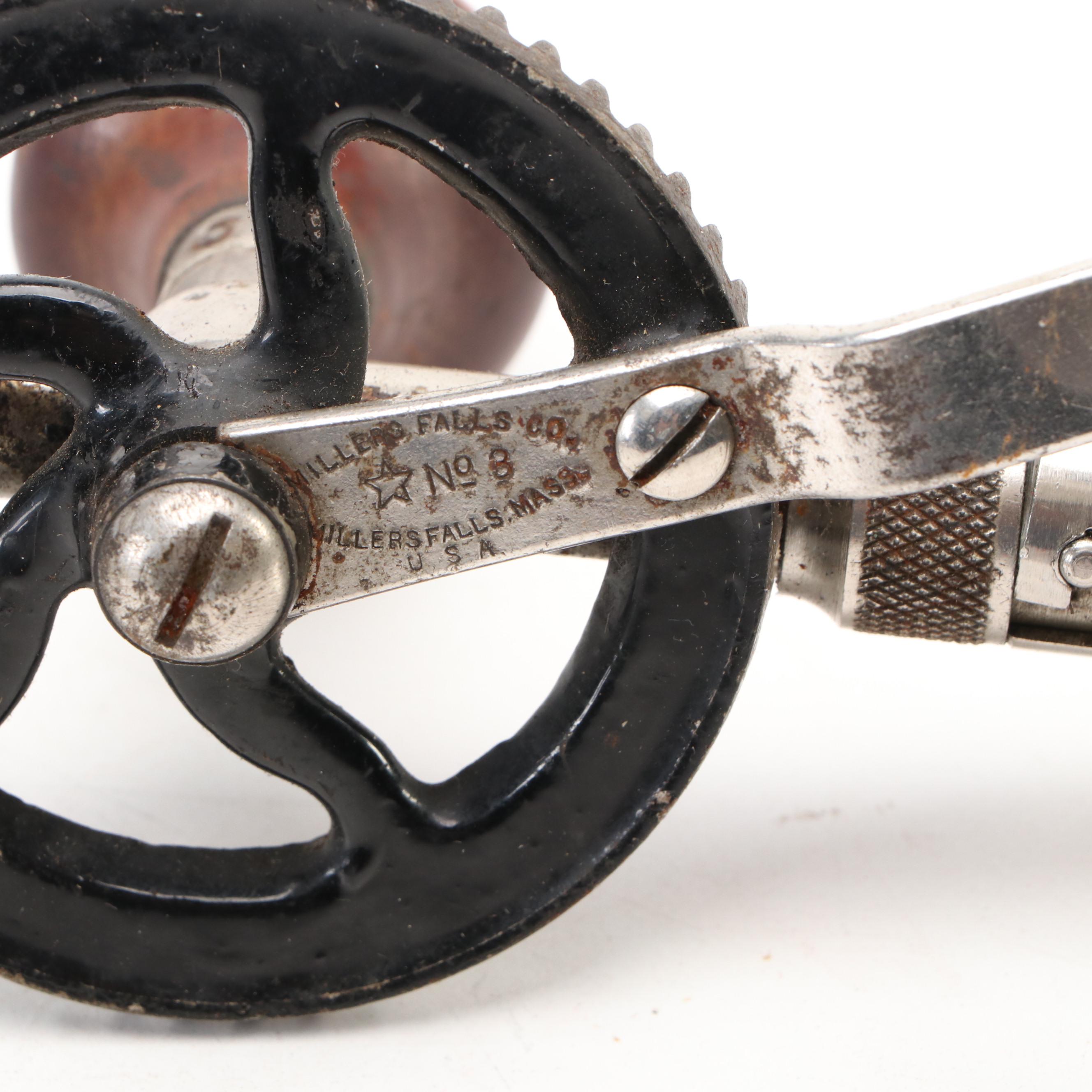 Hand Drills and Brace Drills with Auger Drill Bits