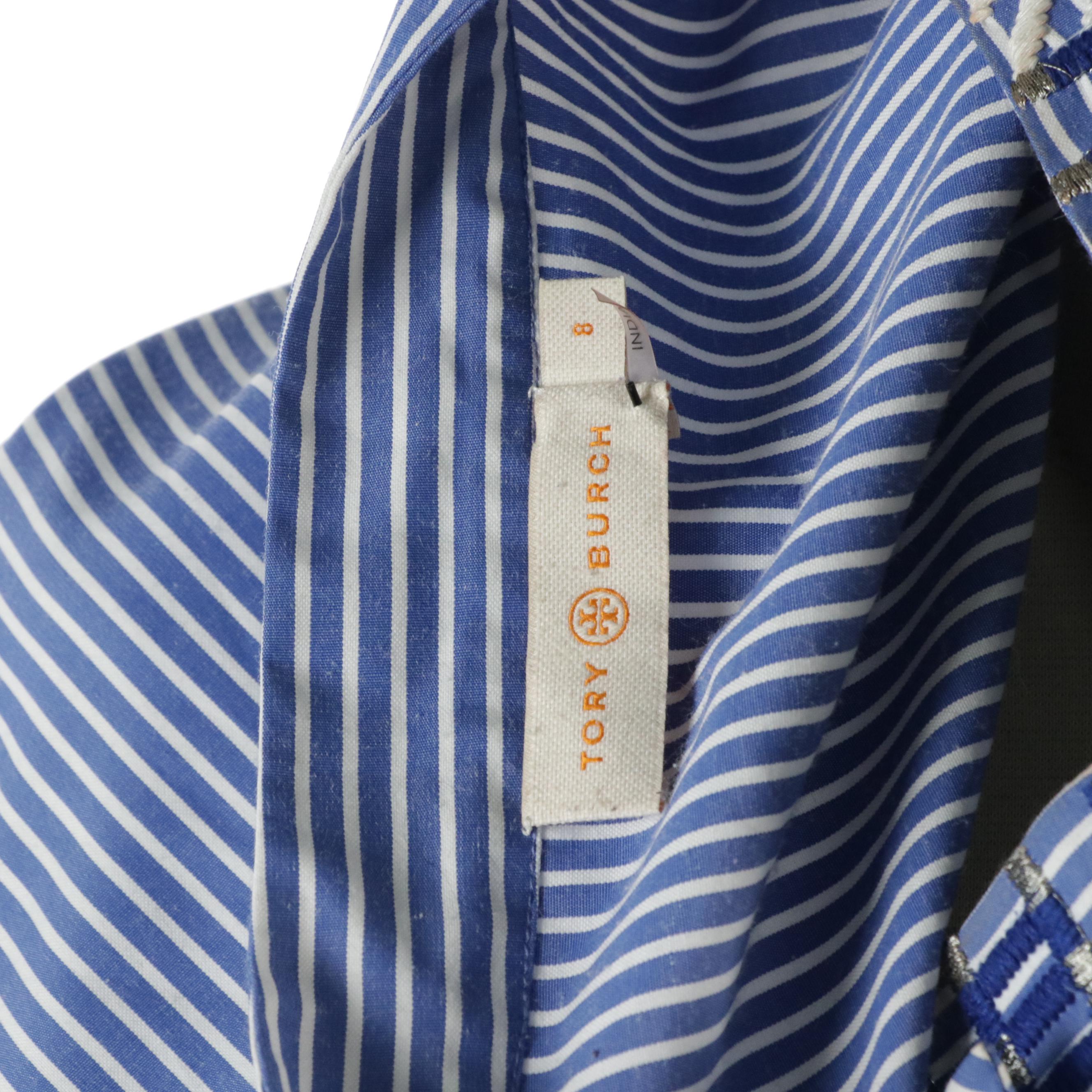 Tory Burch Beaded and Embroidered Tunic Dresses/Tops