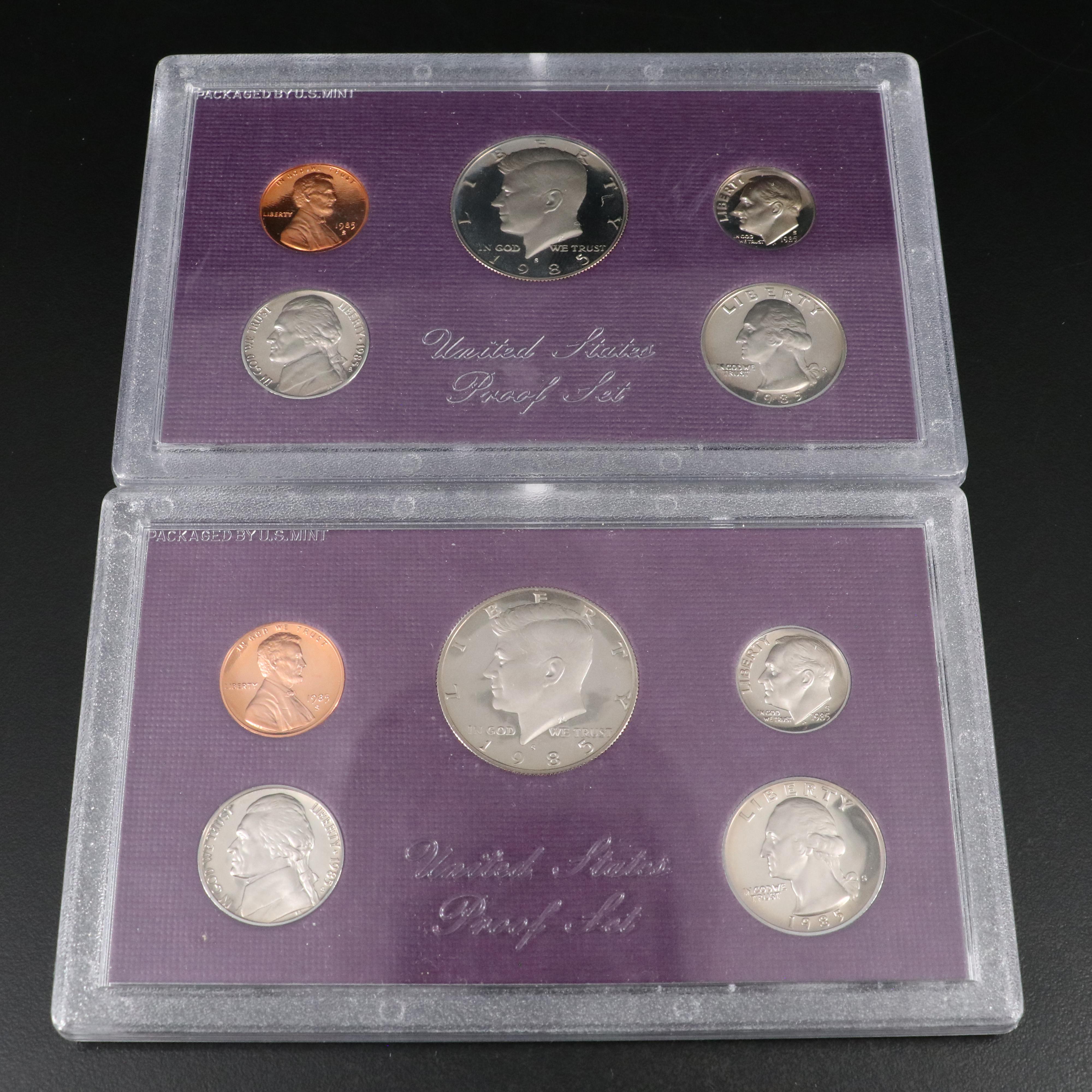 Twenty United States Modern Proof Sets