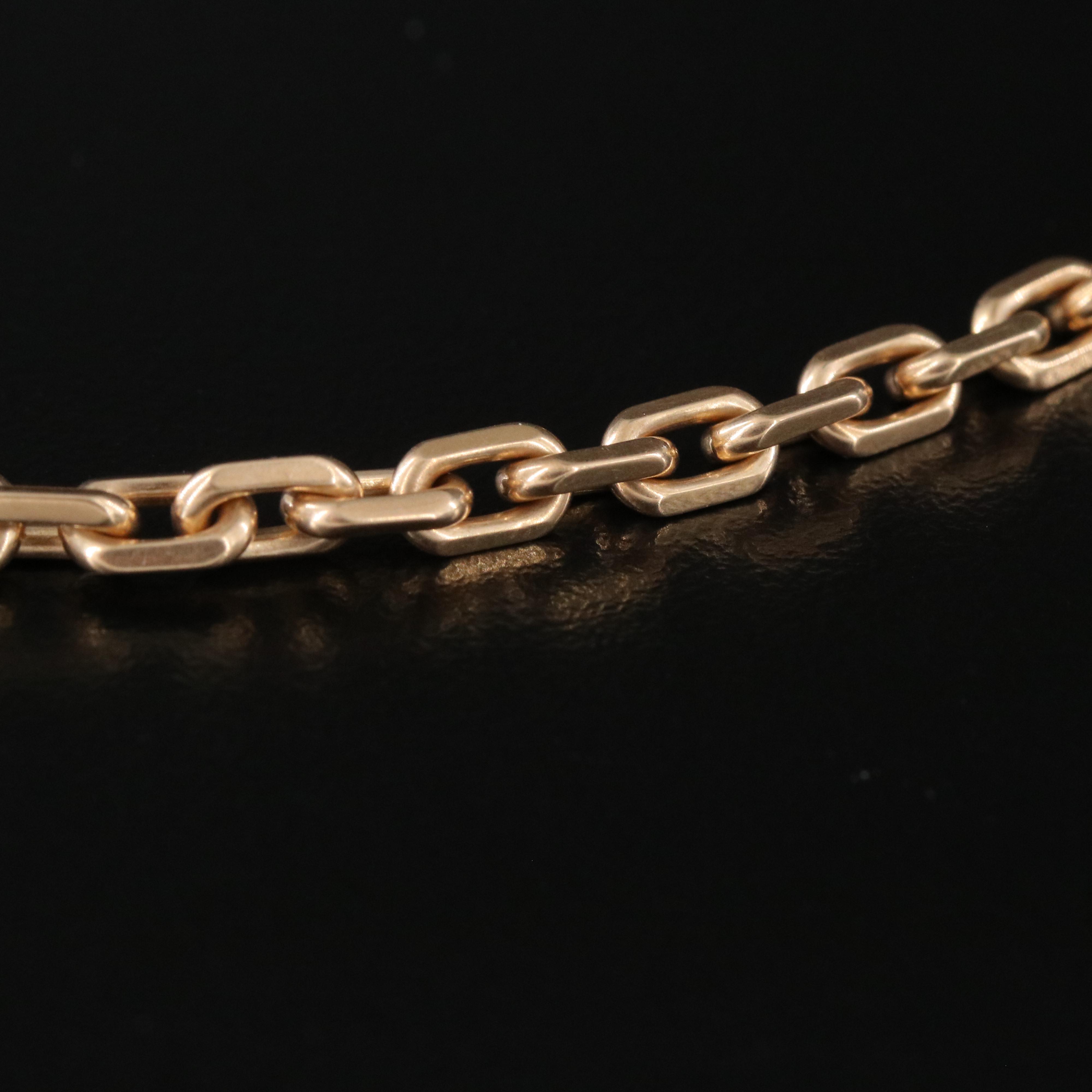 Antique 14K Cable Watch Chain