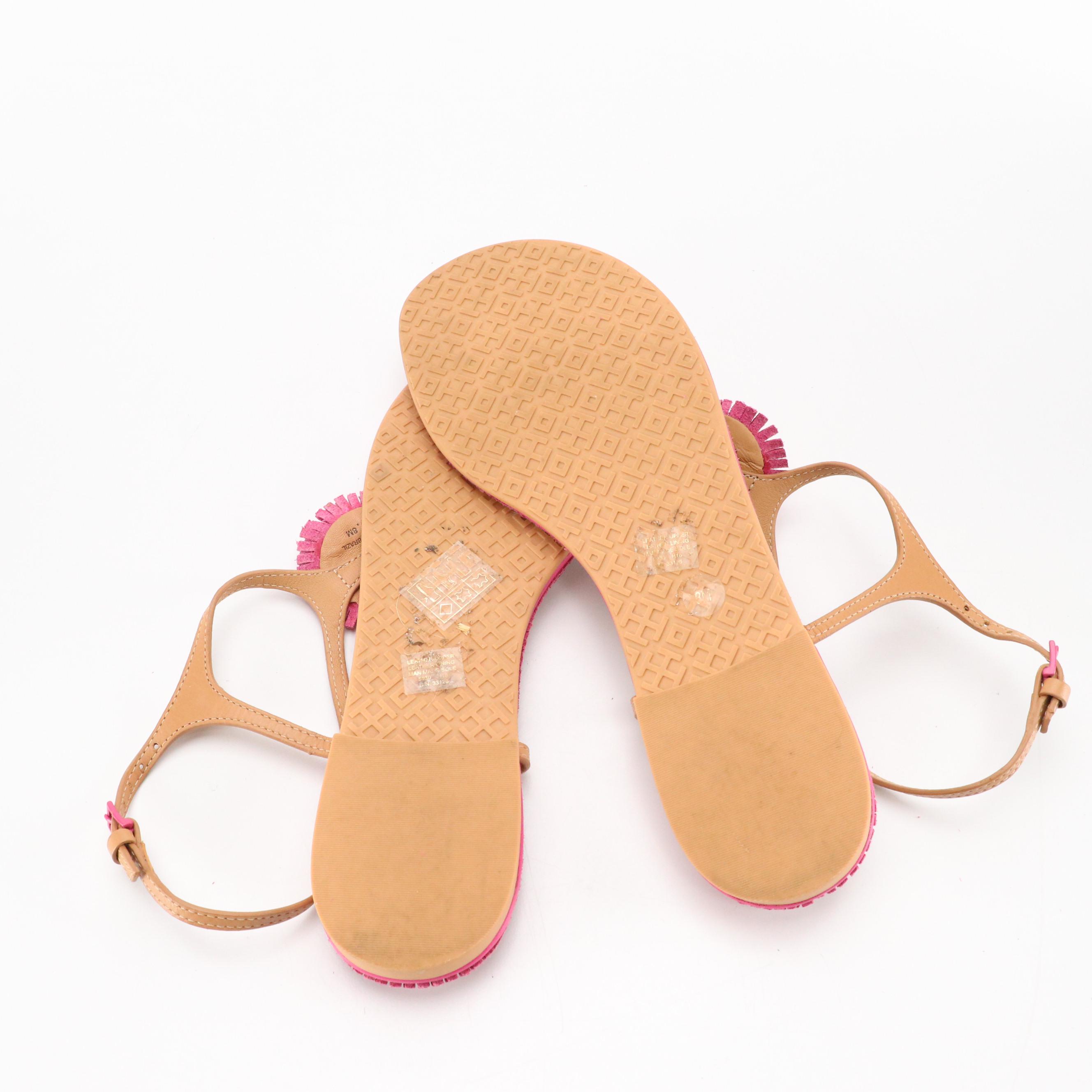 Tory Burch Miller Thong Sandals and Flats with Jack Rodgers Georgia Jelly Sandal