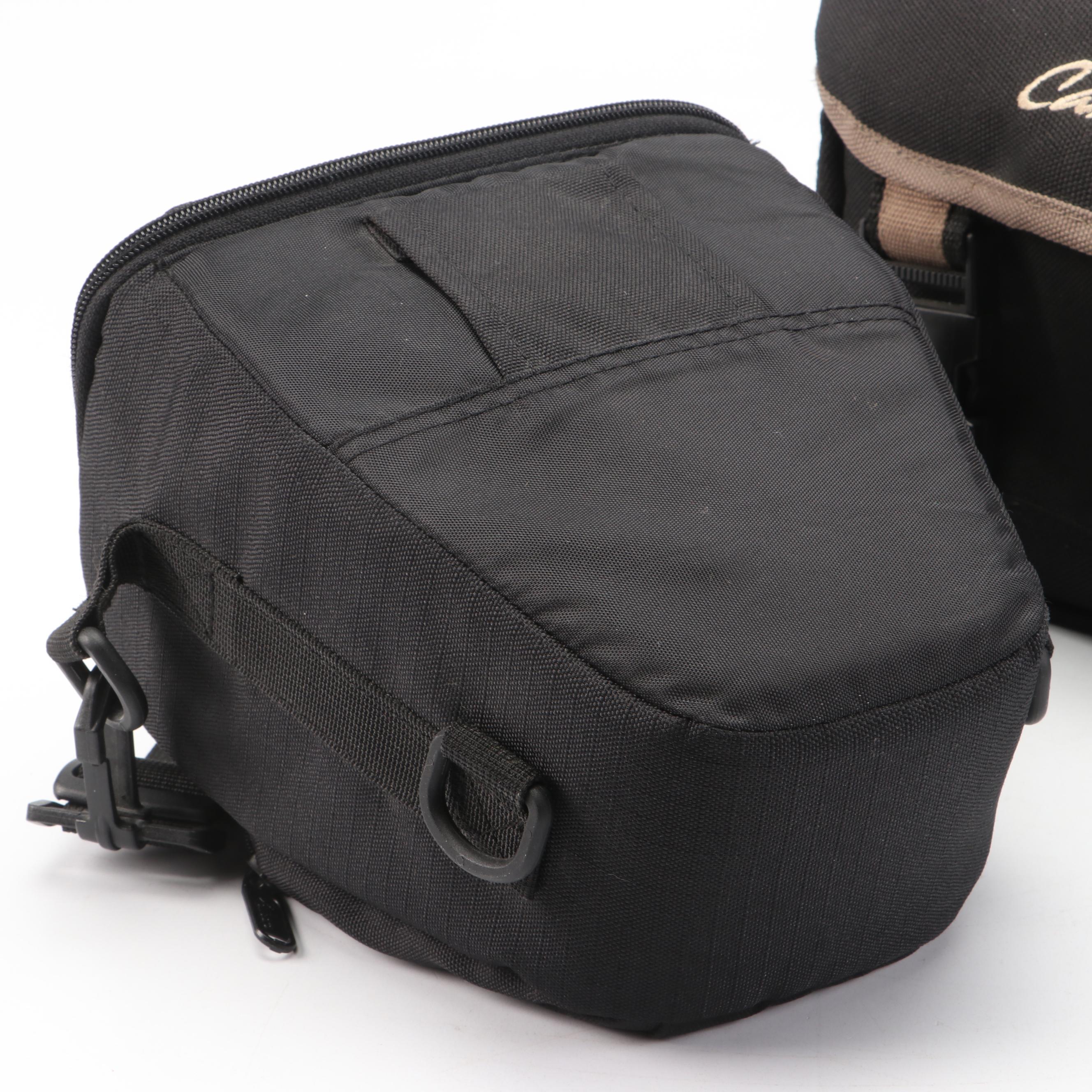 Minolta Maxxum 300si with AF Tamron Zoom Lens in Cases, 1990s