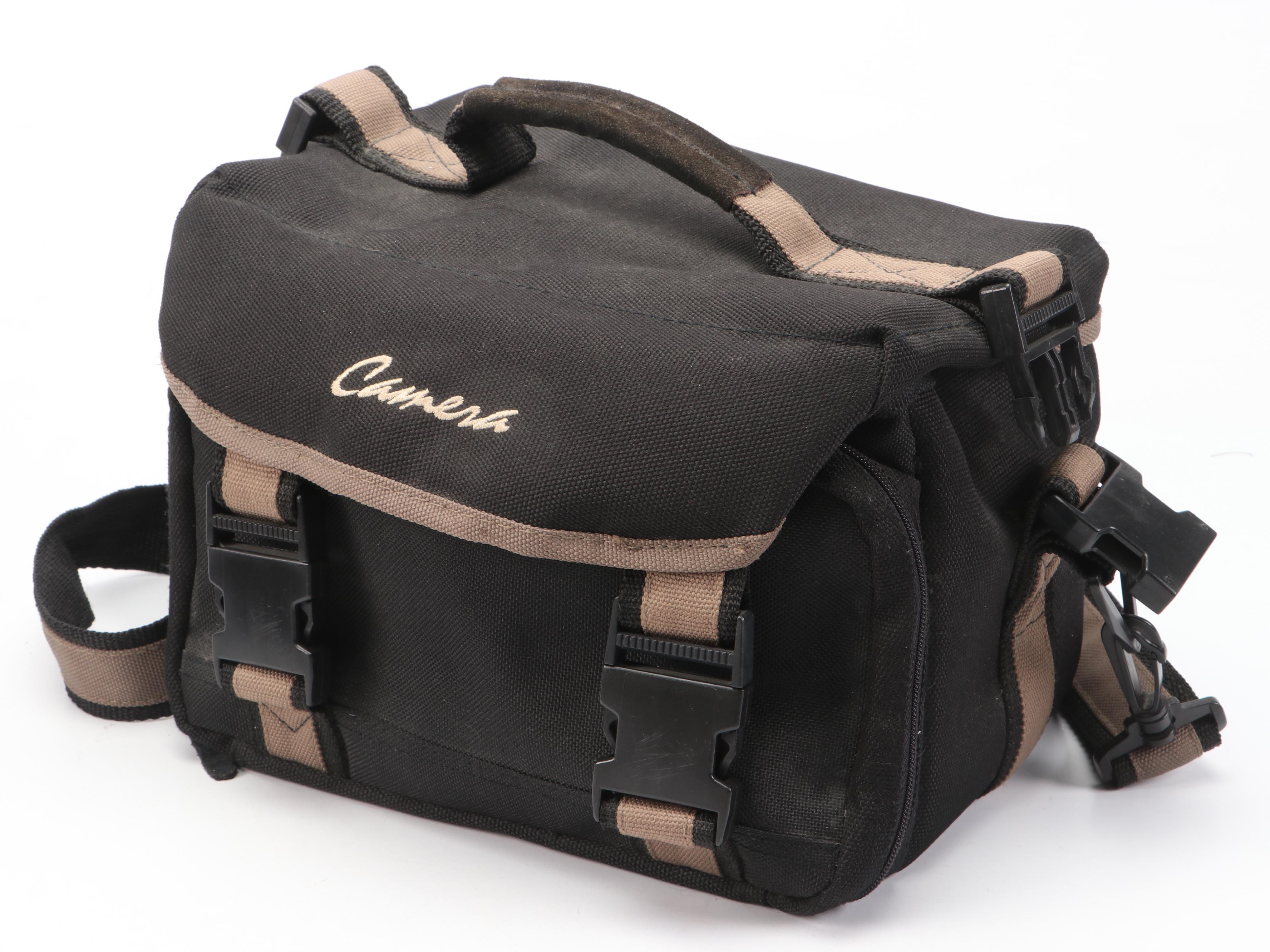 Minolta Maxxum 300si with AF Tamron Zoom Lens in Cases, 1990s