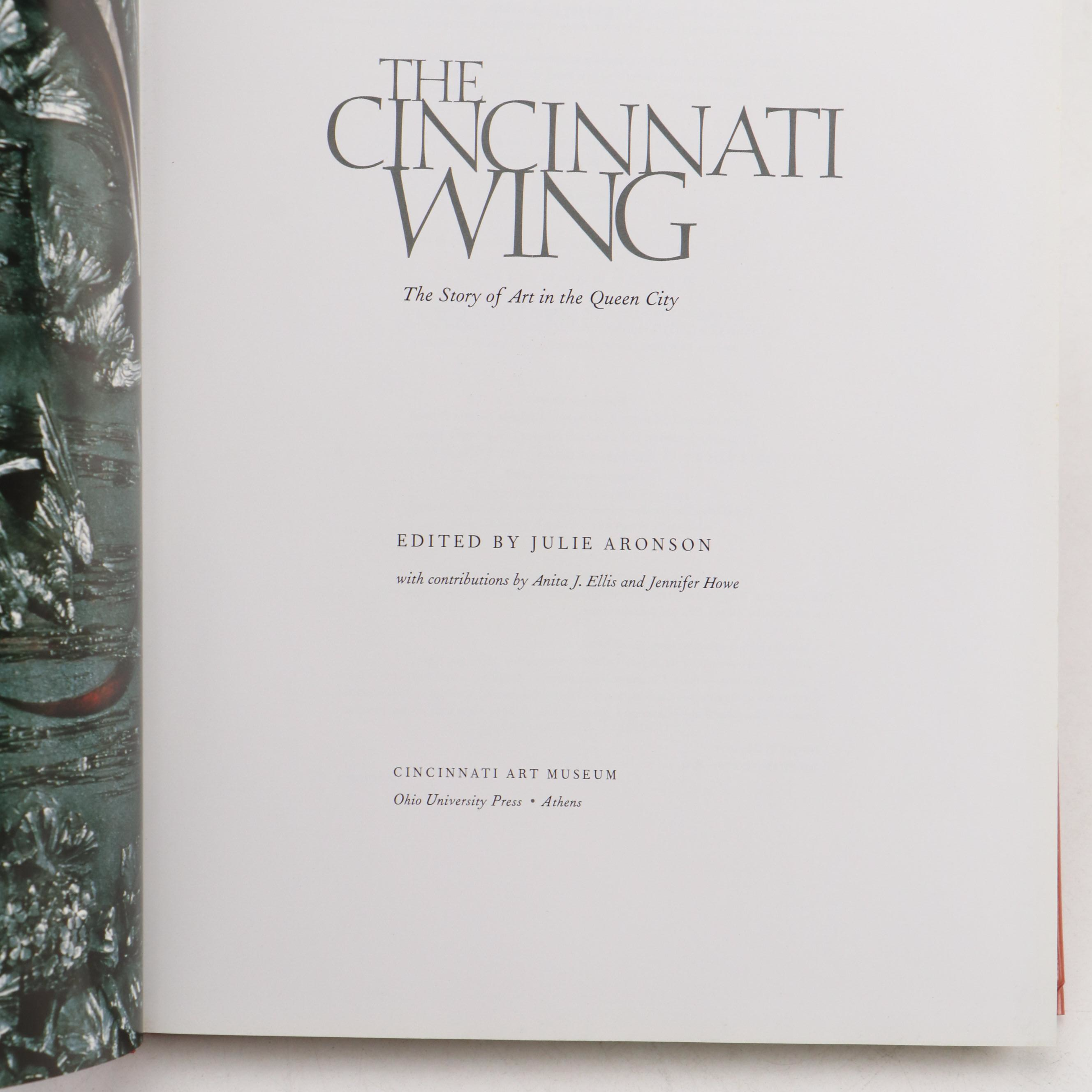"The Cincinnati Wing" by Julie Aronson and More Art History Books
