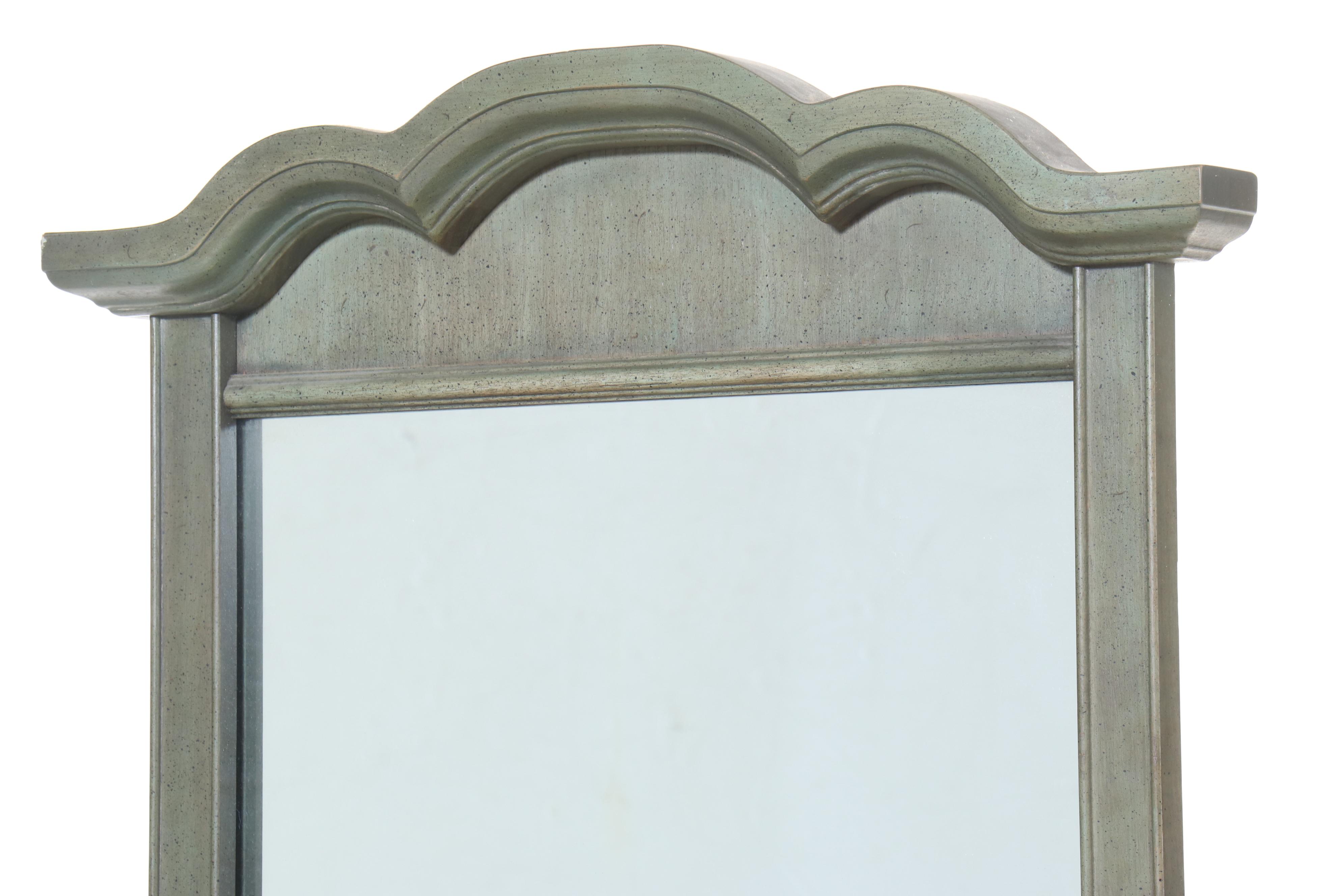 Stanley Furniture French Provincial Style Dresser with Mirror