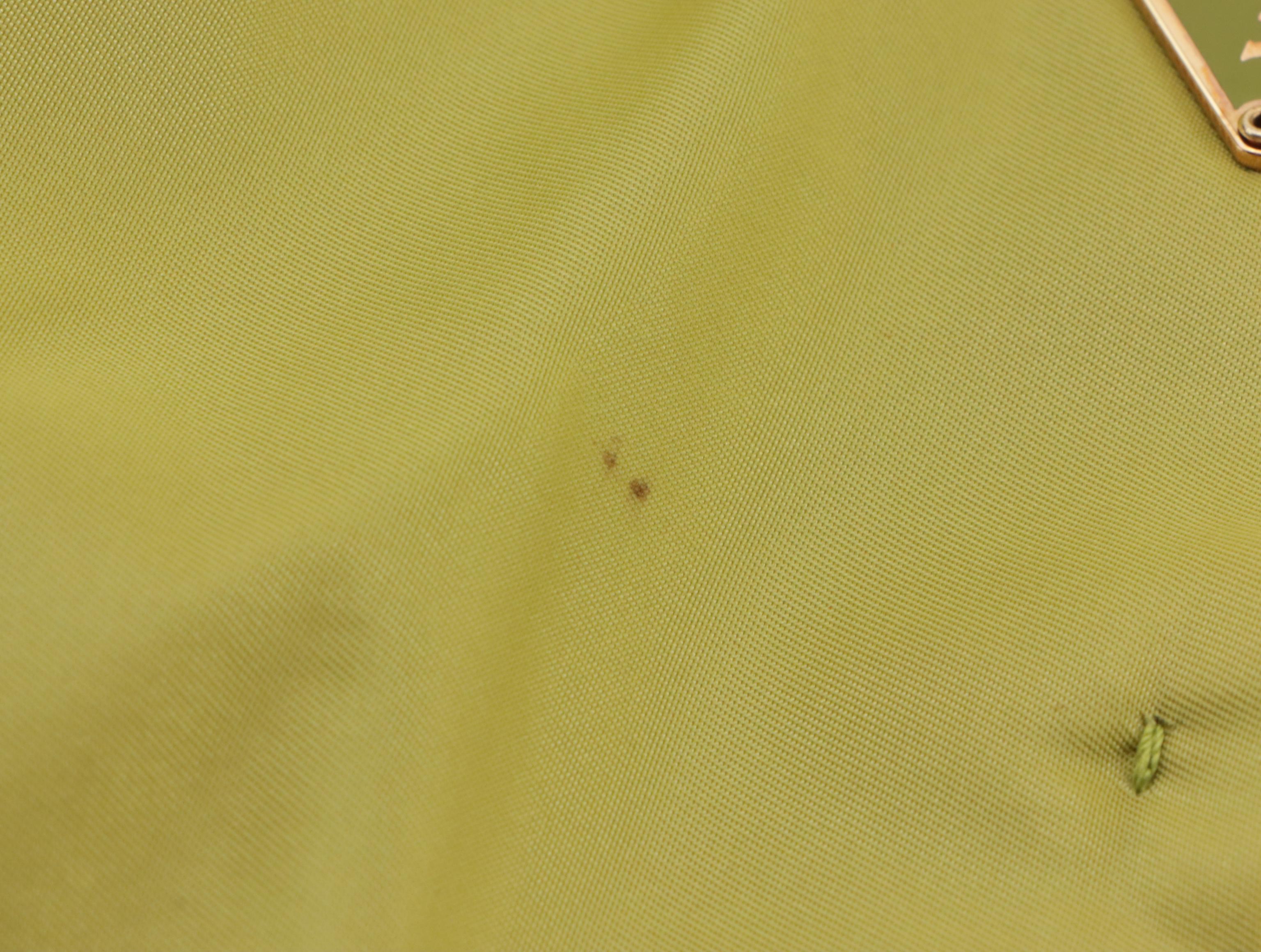 Prada Mini Shoulder Bag in Lime Green Tessuto Nylon and Leather Trim