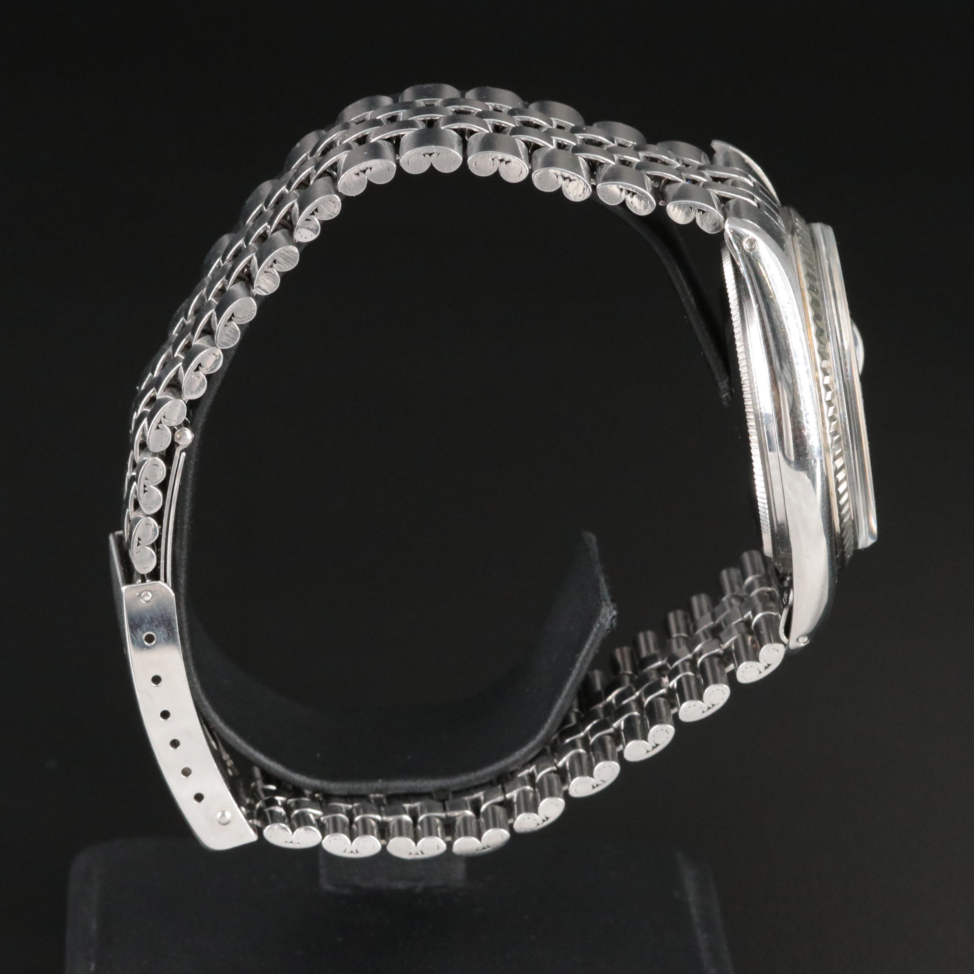 1971 Rolex 14K and Steel 1601 Model Datejust Watch