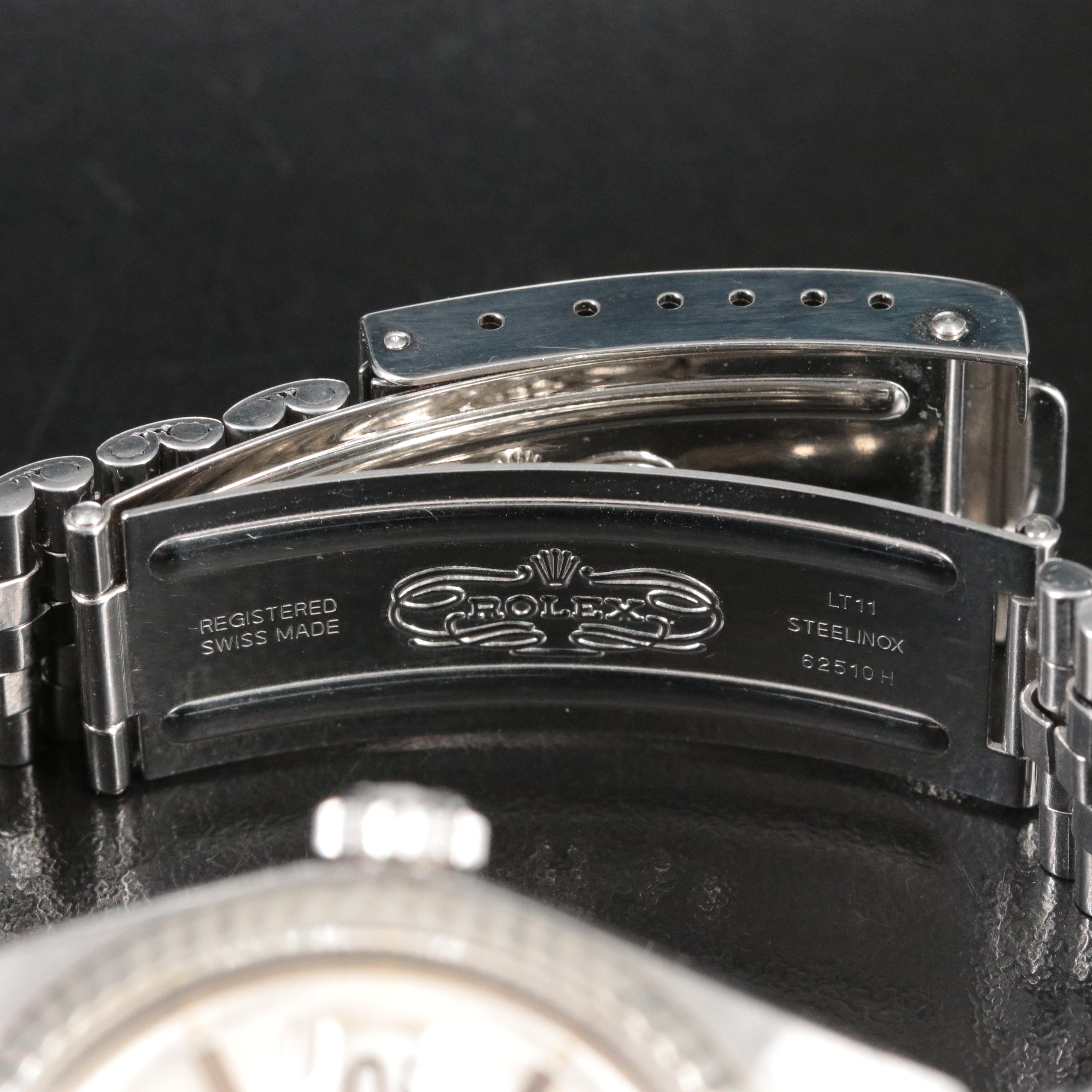 1971 Rolex 14K and Steel 1601 Model Datejust Watch