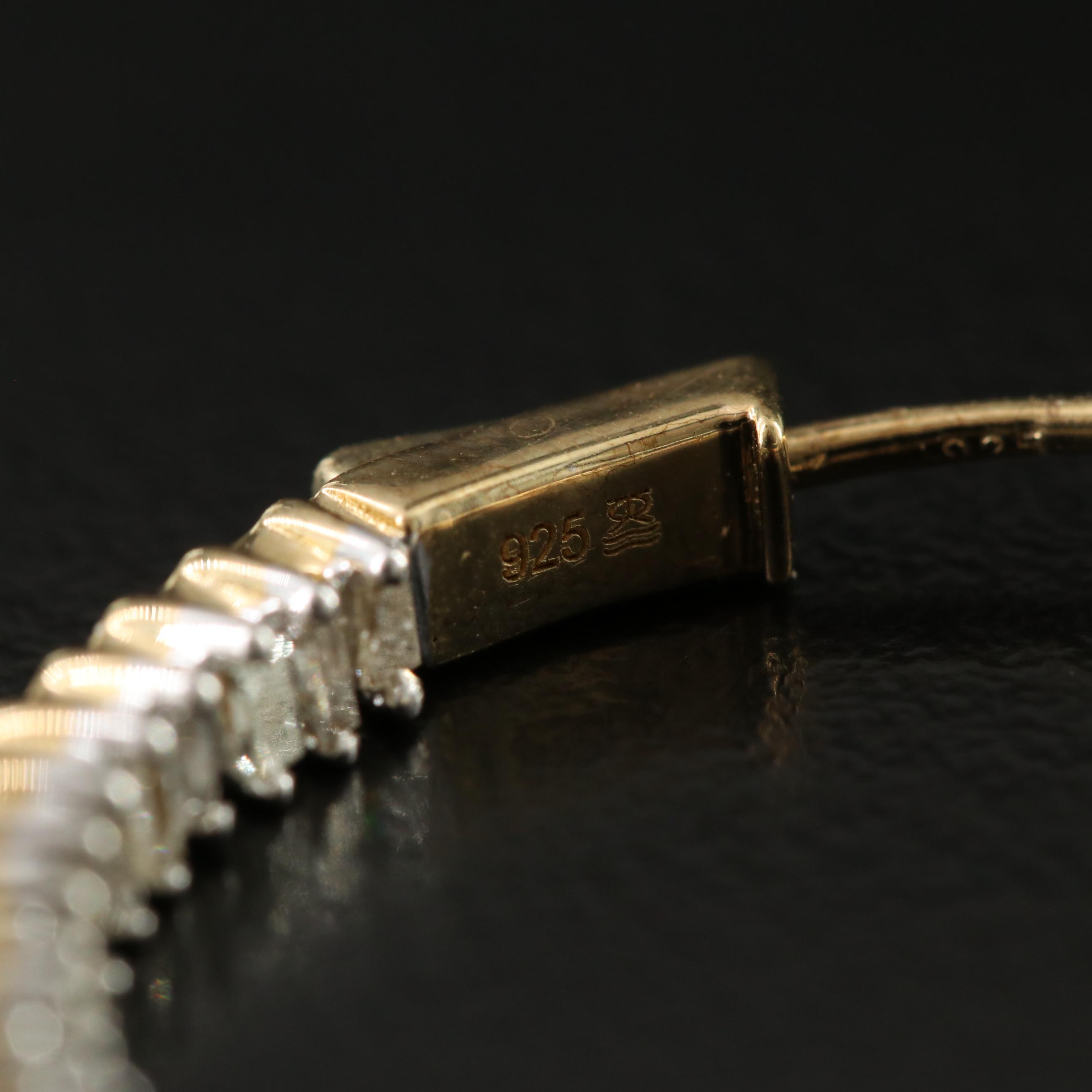 Sterling 1.02 CTW Diamond Inside-Out Hoop Earrings