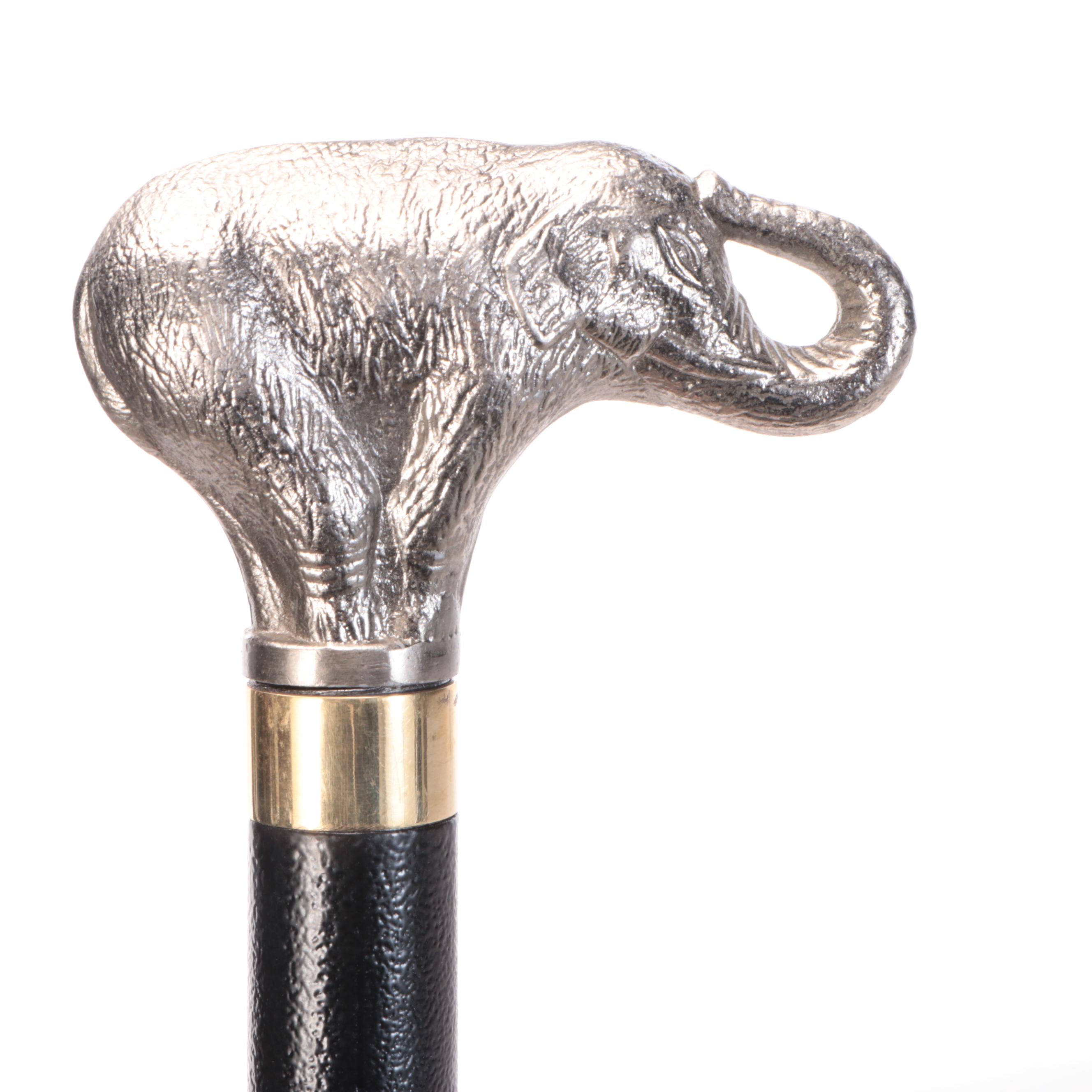 Elephant Handle Sword Cane
