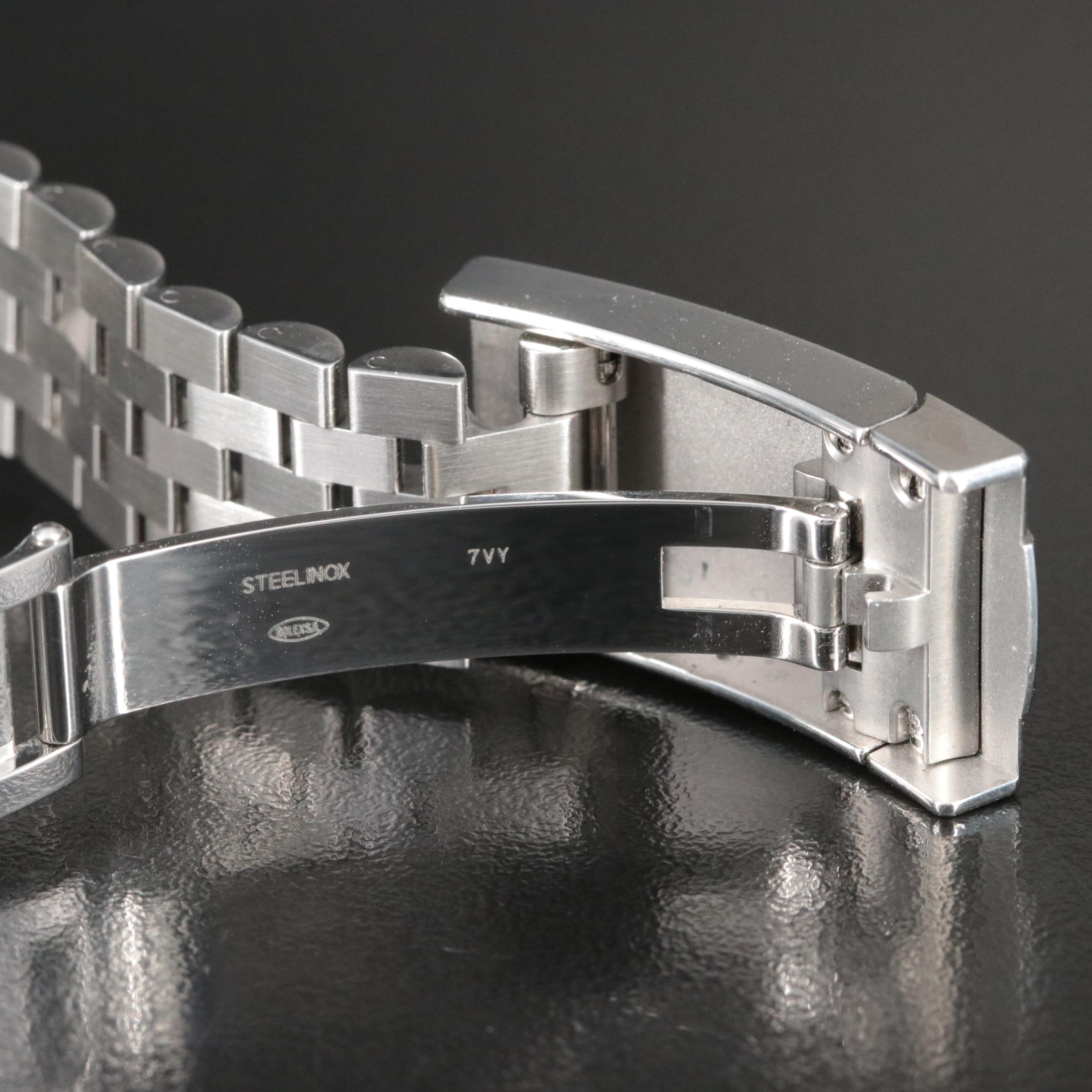 Rolex Datejust 126200 36mm  Blue Index Dial Watch