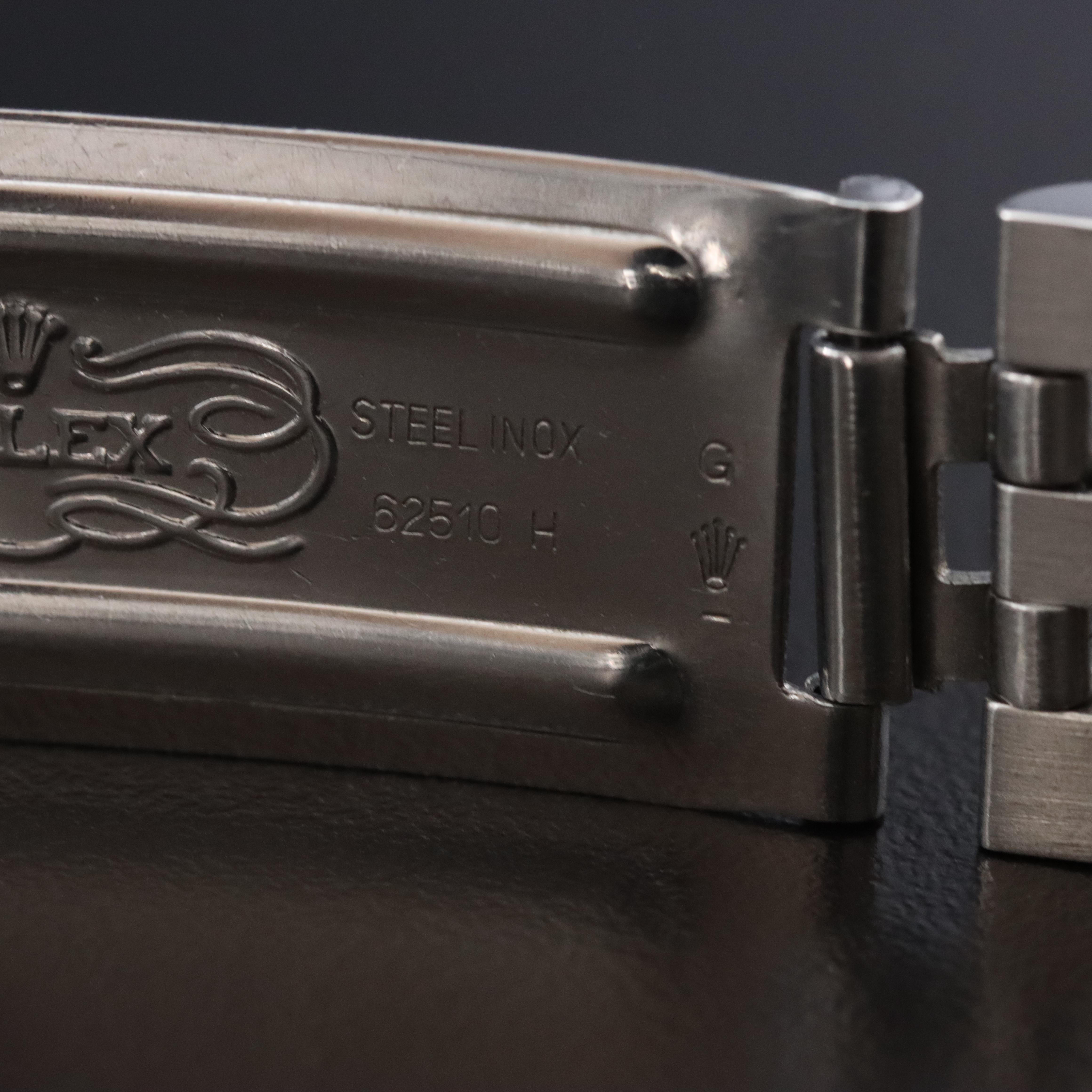 Rolex Datejust 16030 Engine Turned Bezel Silver 36mm Steel Automatic Watch 1984