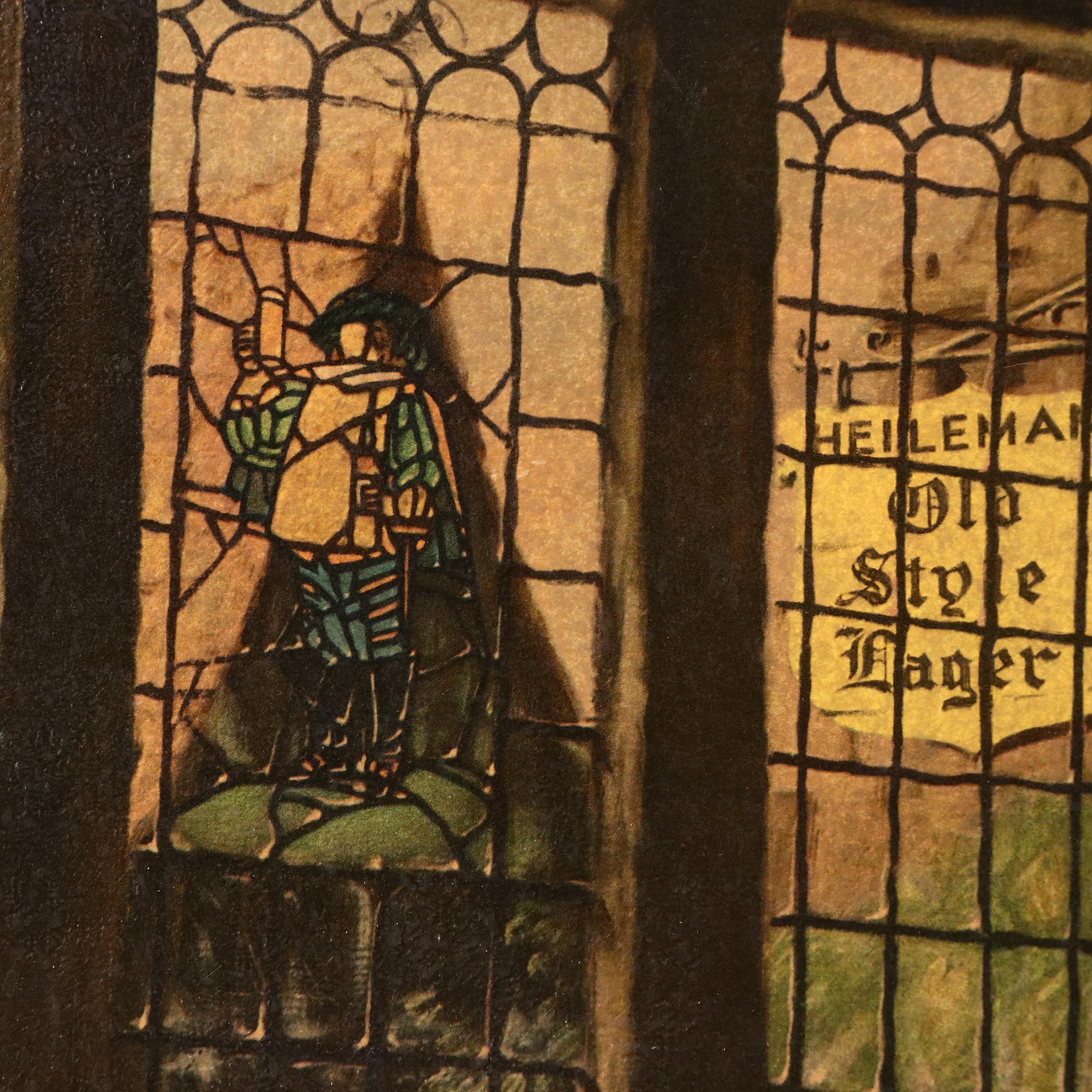 Offset Lithograph "Ye Olde Tavern" After Fritz Wagner-Höhenberg